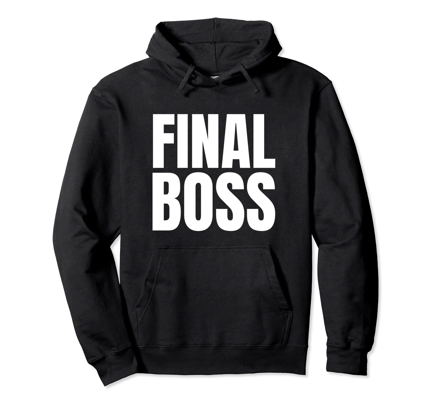 Final Boss Funny Y2K Aesthetic 2000S Hoodie - Graphic Print for Adults - T-Shirt, Sweatshirt, Hoodie