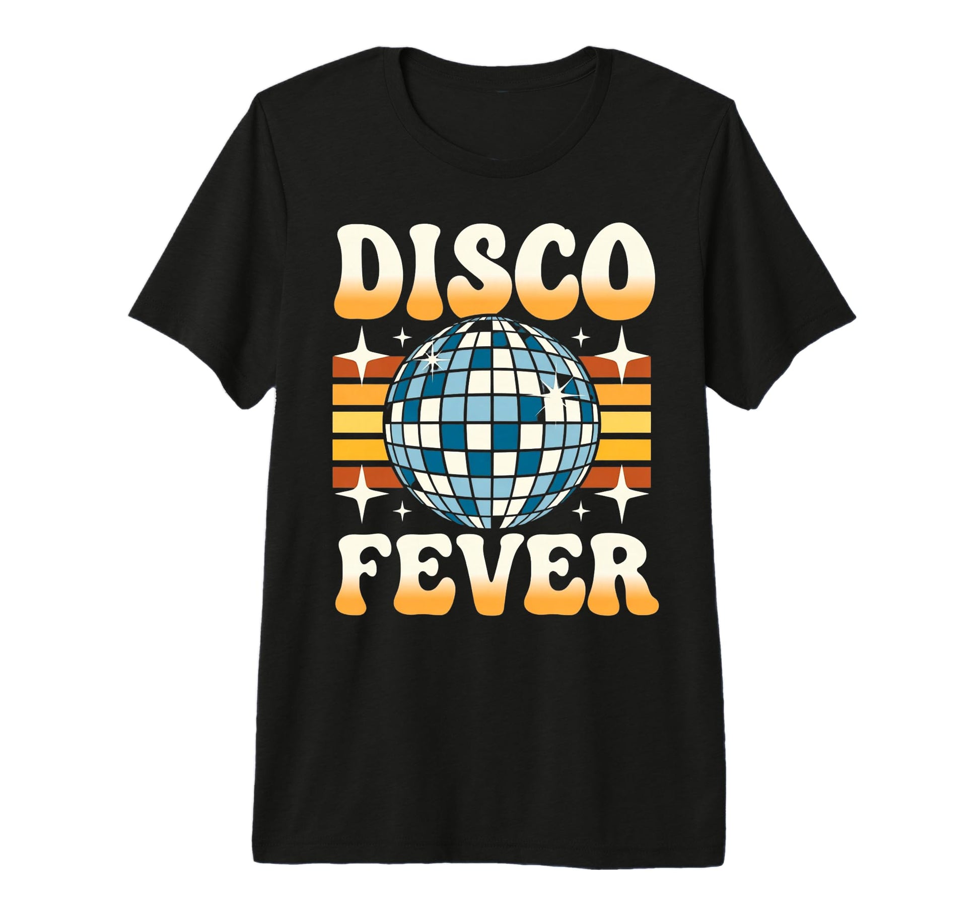 Disco Fever Disco Ball Party Tri Blend T-Shirt - Trendy Graphic Men Women - T-Shirt, Sweatshirt, Hoodie