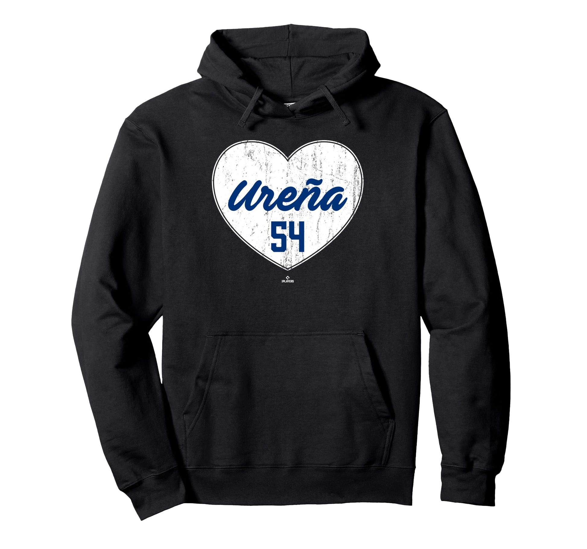 Distressed Heart Jos Ure Texas Baseball Hoodie - Unique Graphic for Adults - T-Shirt, Sweatshirt, Hoodie