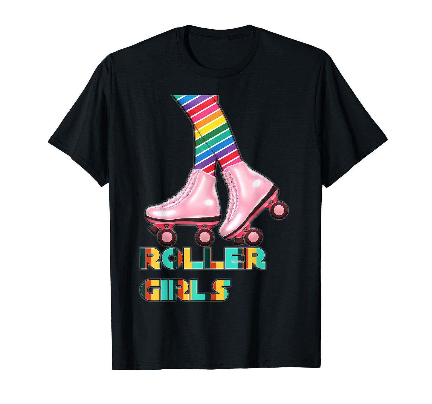 Roller Skating 70S 80S Skate Gift T-Shirt - Trendy Graphic for Adults - T-Shirt, Sweatshirt, Hoodie