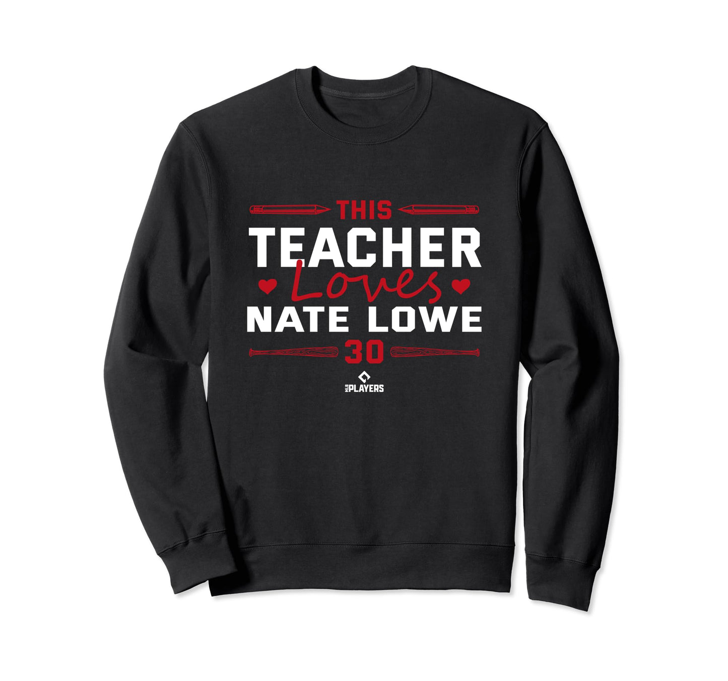 This Teacher Loves Nate Lowe Sweatshirt - Unique Graphic for Adults - T-Shirt, Sweatshirt, Hoodie