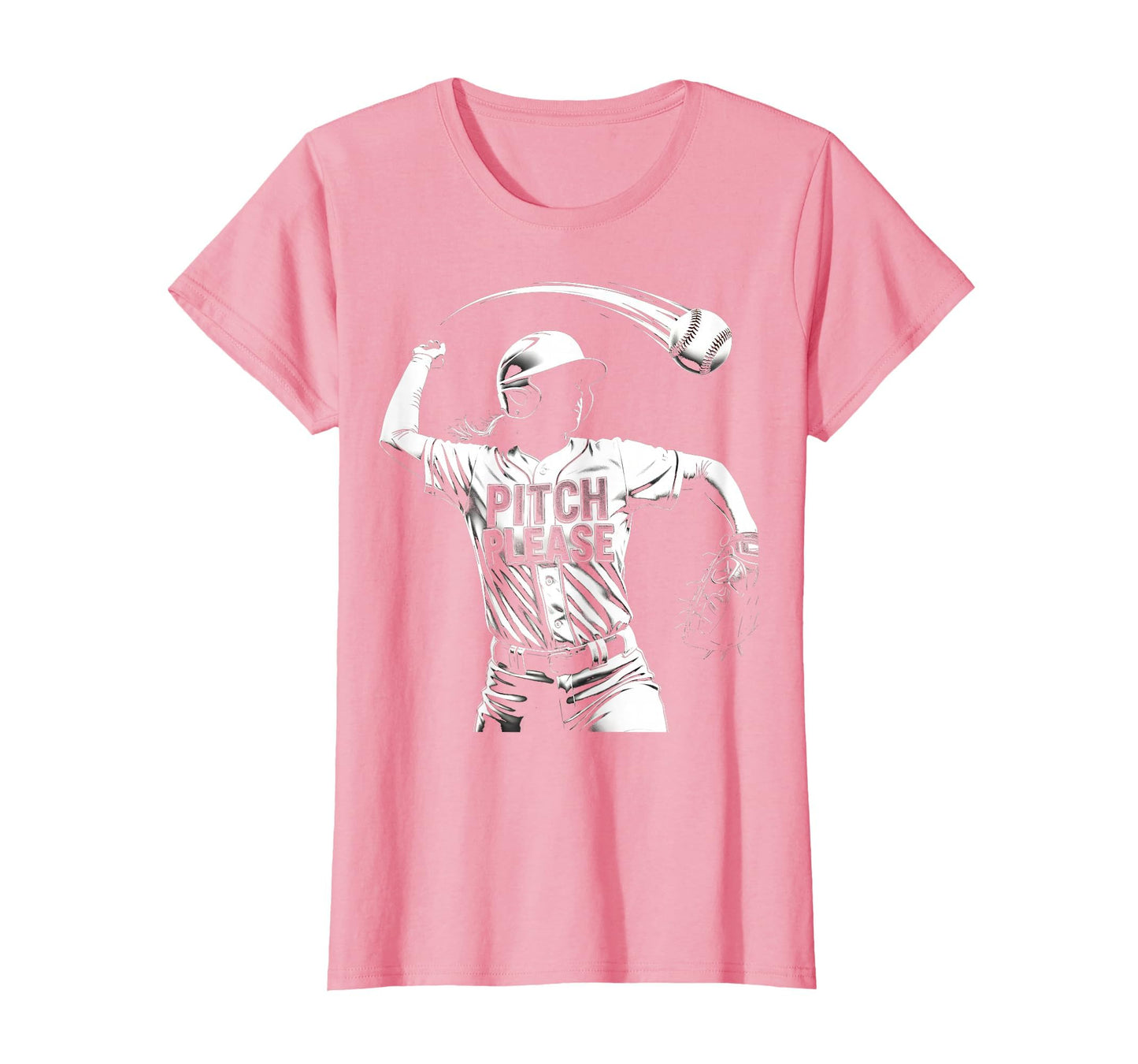 Pitch Please Softball T-Shirt - Unique Graphic for Adults - T-Shirt, Sweatshirt, Hoodie