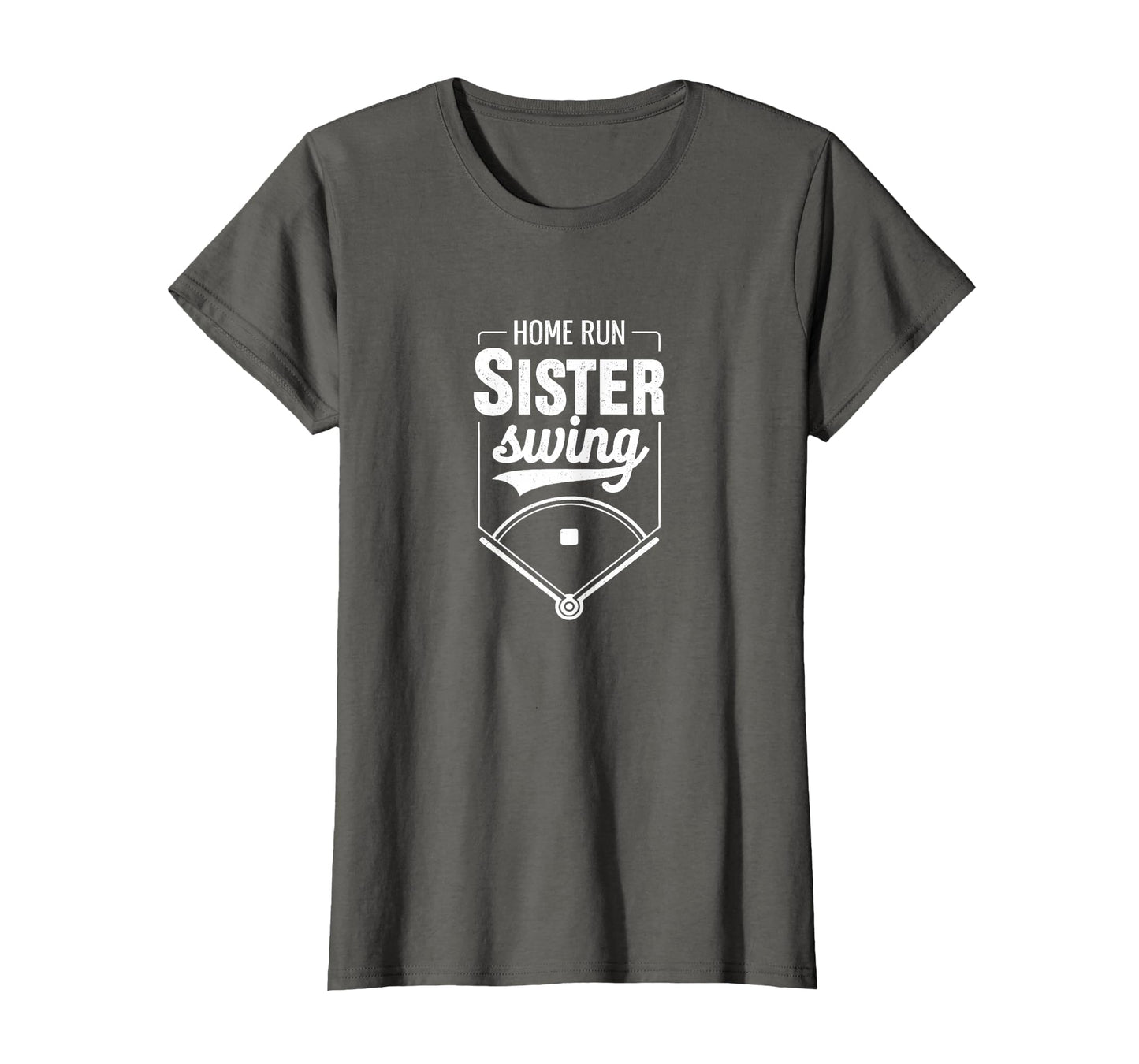 Sister Swing Home Run Baseball Fan T-Shirt - Custom Art Print Men Women - T-Shirt, Sweatshirt, Hoodie