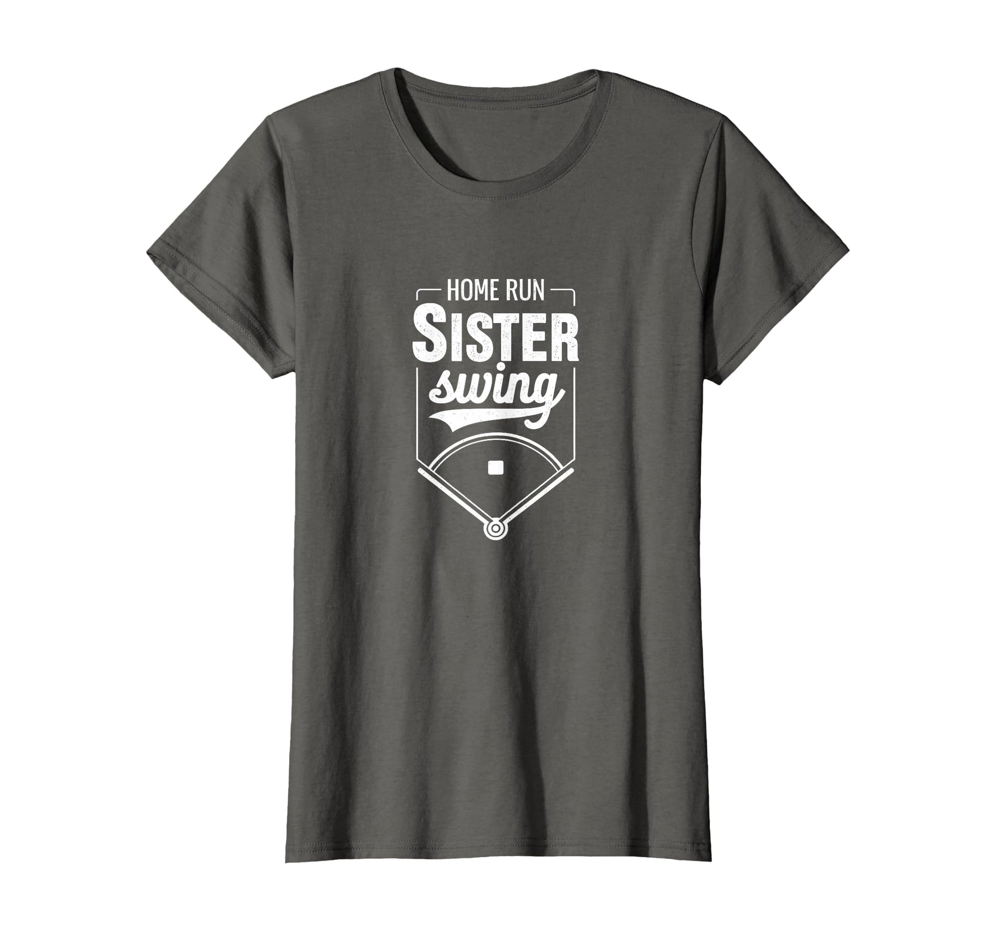 Sister Swing Home Run Baseball Fan T-Shirt - Custom Art Print Men Women - T-Shirt, Sweatshirt, Hoodie