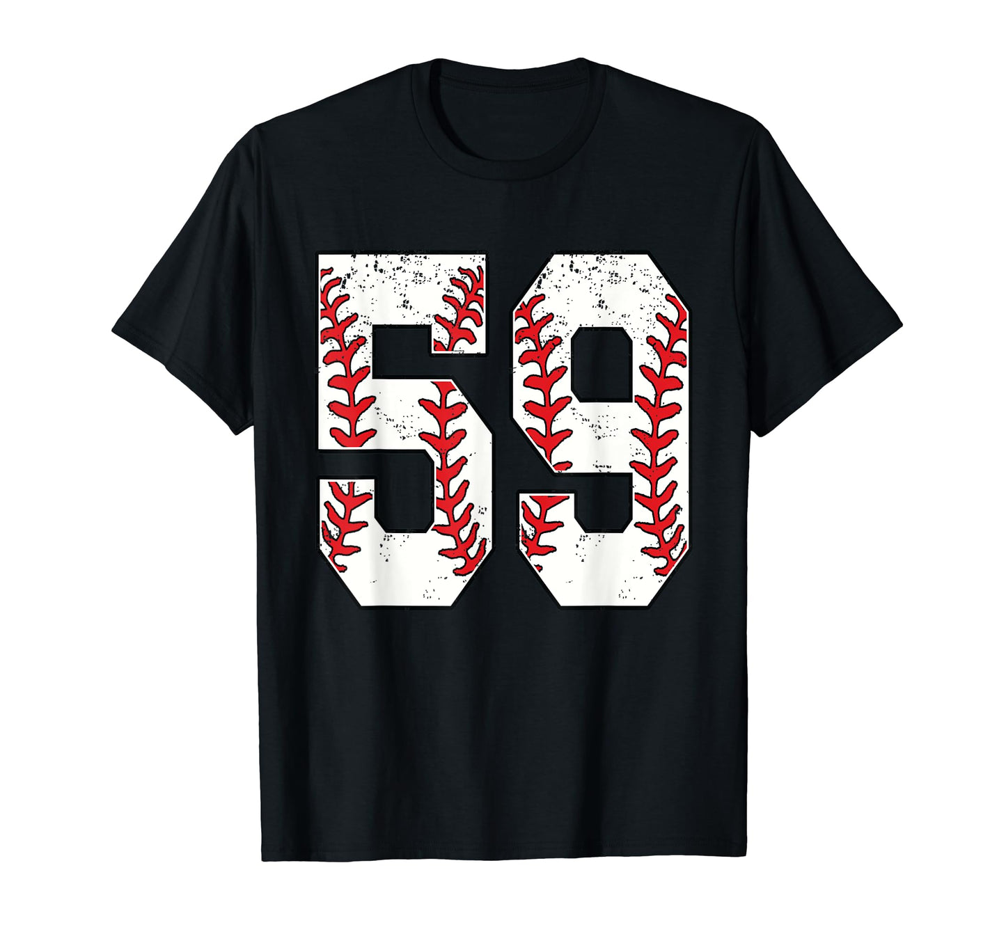 Number 59 Baseball 59 Jersey Number T-Shirt - Streetwear Style Men Women - T-Shirt, Sweatshirt, Hoodie