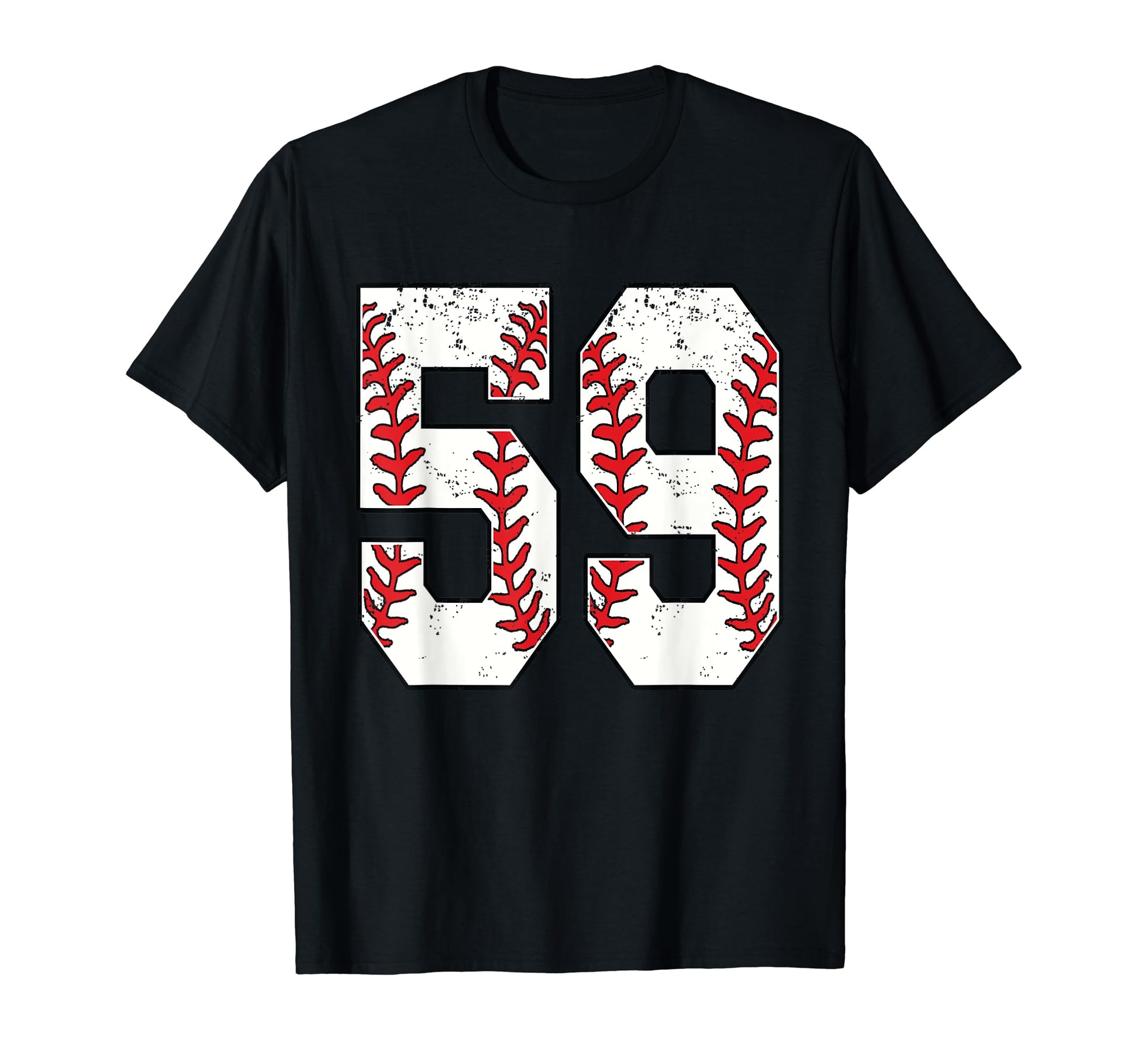 Number 59 Baseball 59 Jersey Number T-Shirt - Streetwear Style Men Women - T-Shirt, Sweatshirt, Hoodie