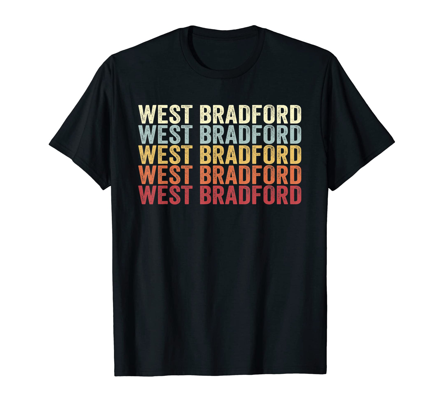 West Bradford Pennsylvania West Bradford T-Shirt - Custom Art Print Unisex - T-Shirt, Sweatshirt, Hoodie