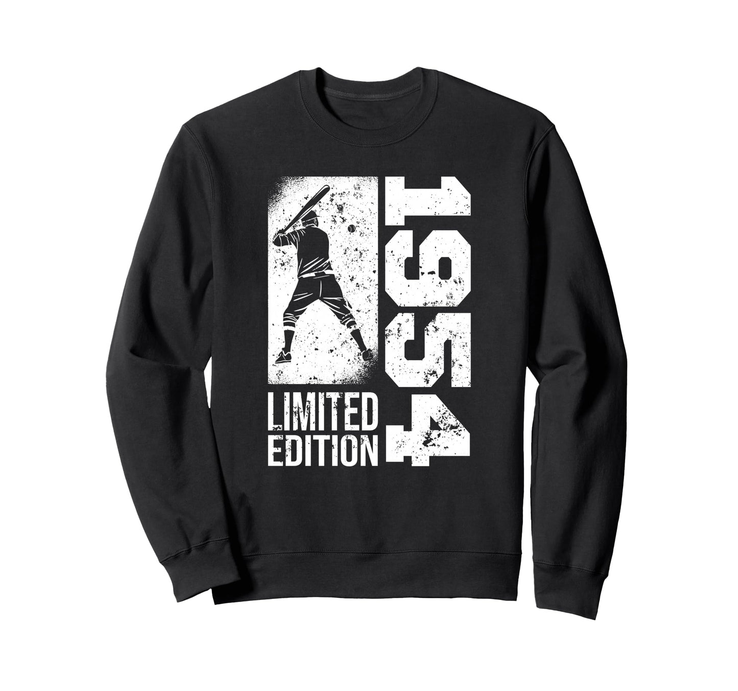 Baseball Player Born 1954 Birthday Sweatshirt - Trendy Graphic Men Women - T-Shirt, Sweatshirt, Hoodie