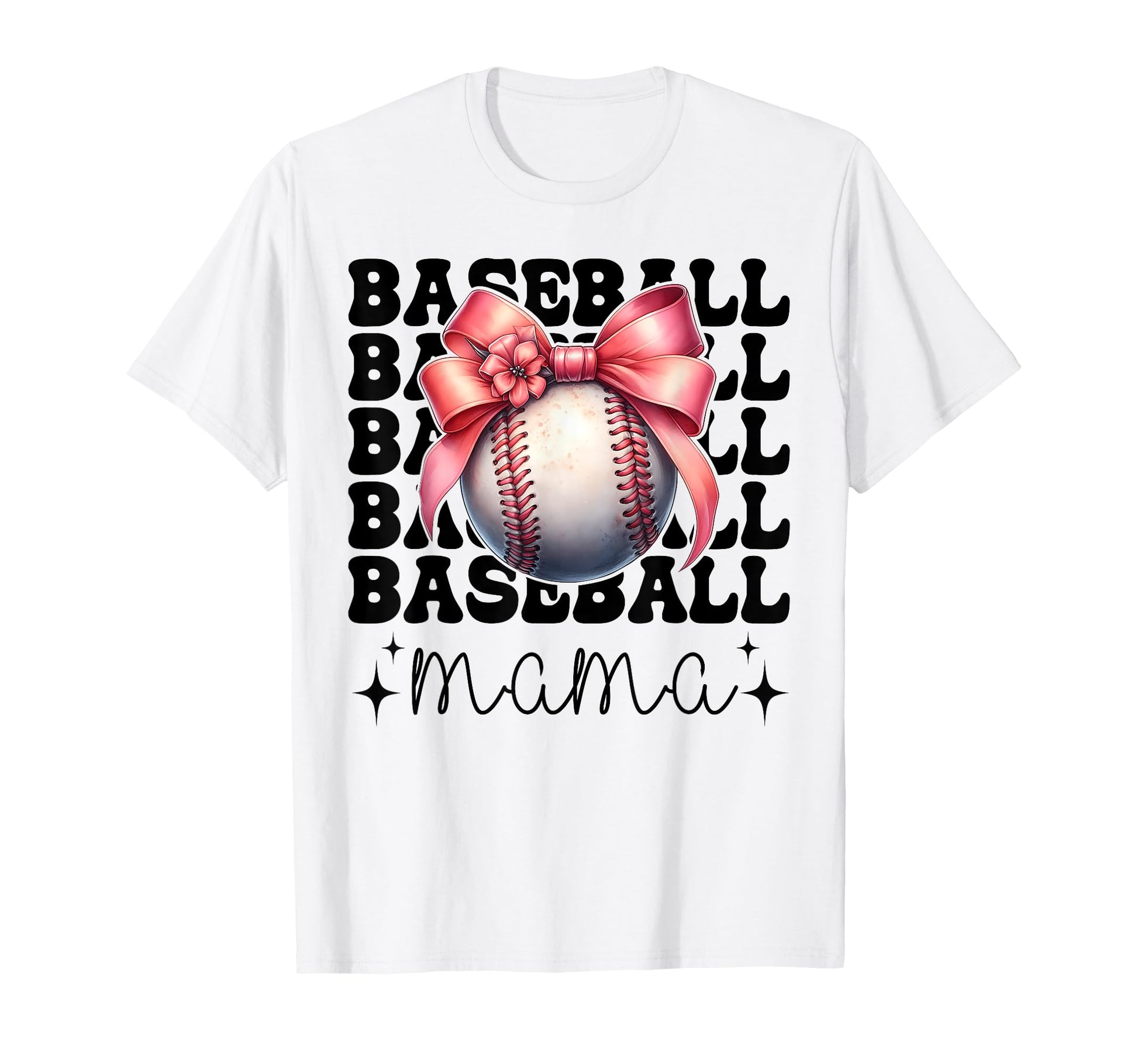 Baseball Mama Baseball Mom Mothers T-Shirt - Fun Novelty Design Men Women - T-Shirt, Sweatshirt, Hoodie