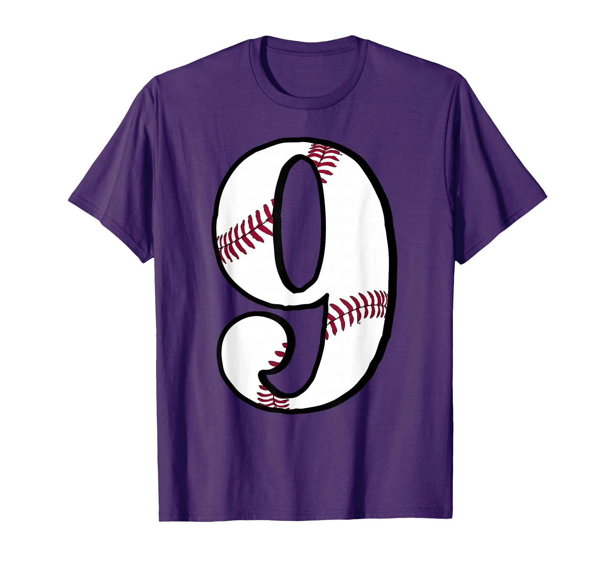 Baseball Number 9 Nine Jersey 2015 9Th T-Shirt - Graphic Print for Adults - T-Shirt, Sweatshirt, Hoodie