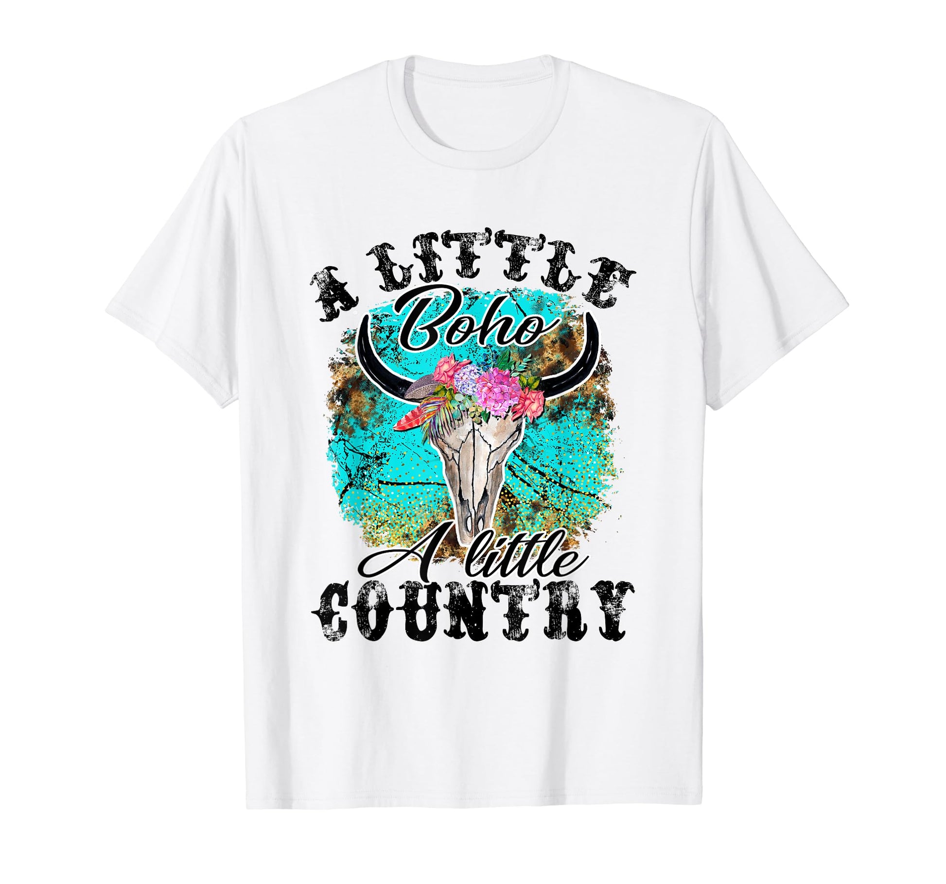 Boho Western Country Cowgirl T-Shirt - Trendy Graphic Unisex - T-Shirt, Sweatshirt, Hoodie