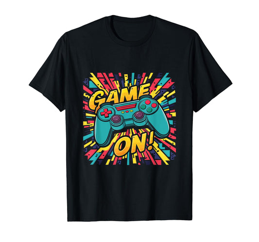 Arcade Game Controller Gaming T-Shirt - Minimalist Print for Adults - T-Shirt, Sweatshirt, Hoodie