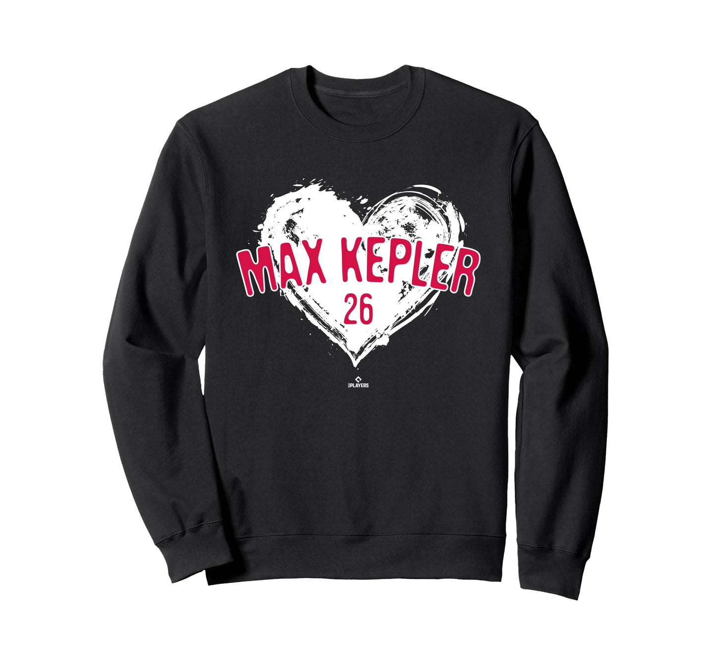 Distressed Heart Max Kepler Sweatshirt - Fun Novelty Design for Adults - T-Shirt, Sweatshirt, Hoodie
