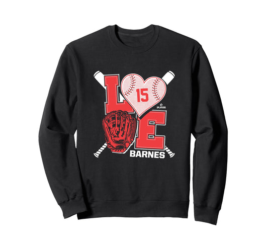 Austin Barnes Is Love Los Angeles Sweatshirt - Graphic Print Unisex - T-Shirt, Sweatshirt, Hoodie