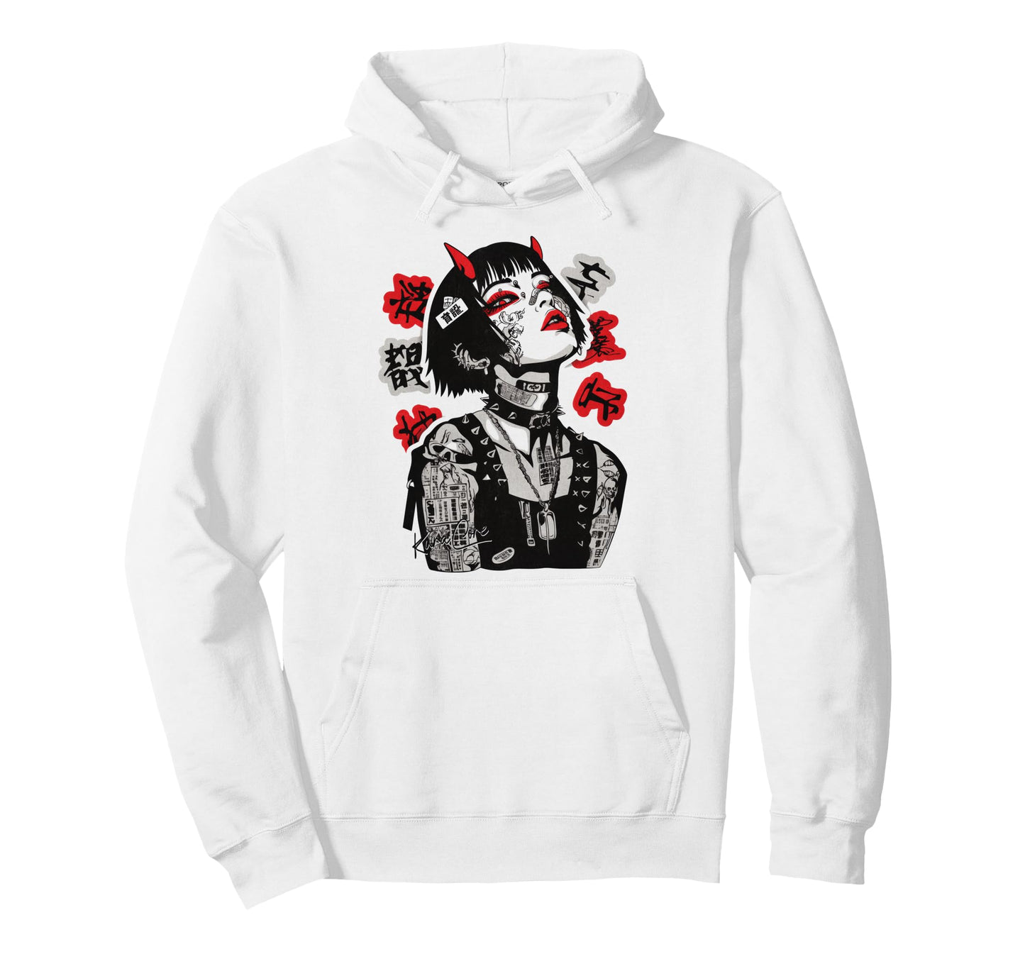 Japanese Streetwear Cyberpunk Y2K Hoodie - Aesthetic Graphic Unisex - T-Shirt, Sweatshirt, Hoodie