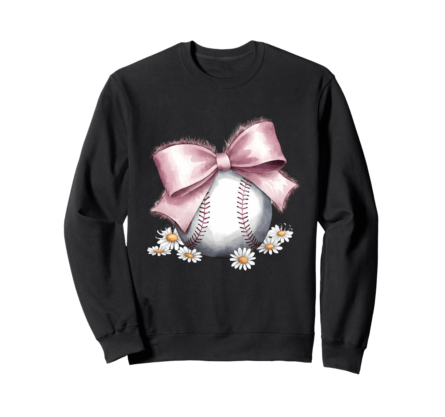 Baseball Coquette Bow Baseball Mom Sweatshirt - Streetwear Style Men Women - T-Shirt, Sweatshirt, Hoodie