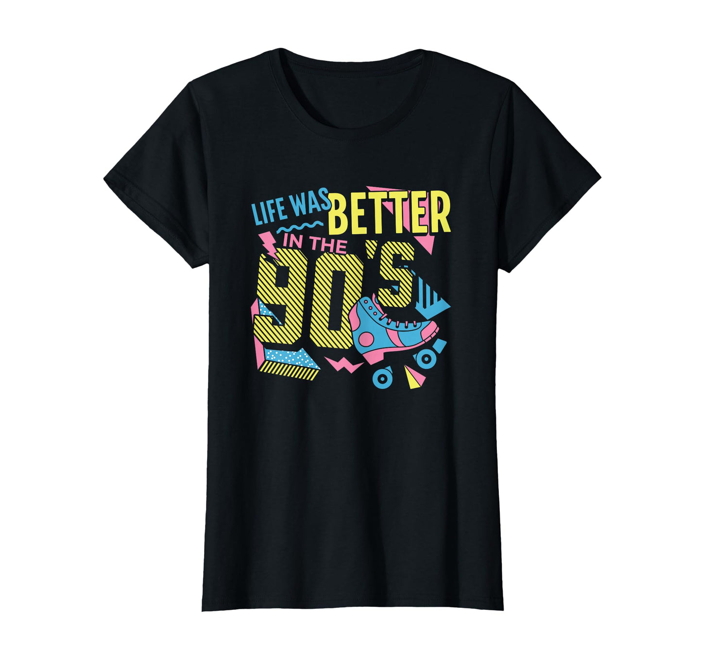 Life Was Better 90S Funny Gen X T-Shirt - Novelty Apparel Unisex - T-Shirt, Sweatshirt, Hoodie
