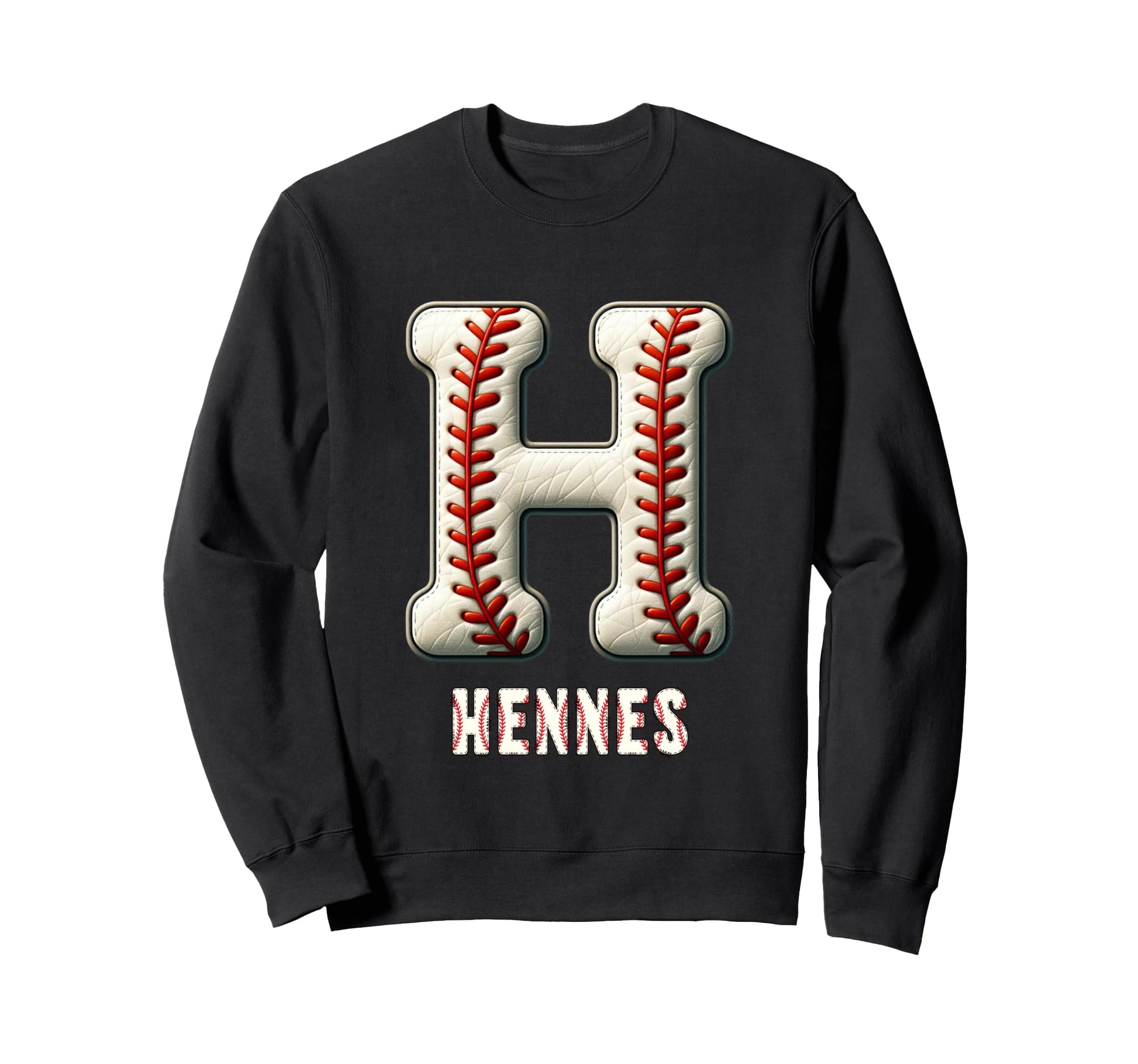 Baseball Home Run Kilian Initial Sweatshirt - Trendy Graphic Men Women - T-Shirt, Sweatshirt, Hoodie
