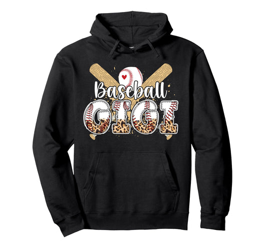 Baseball Gigi Leopard Gigi Baseball Hoodie - Custom Art Print Men Women - T-Shirt, Sweatshirt, Hoodie