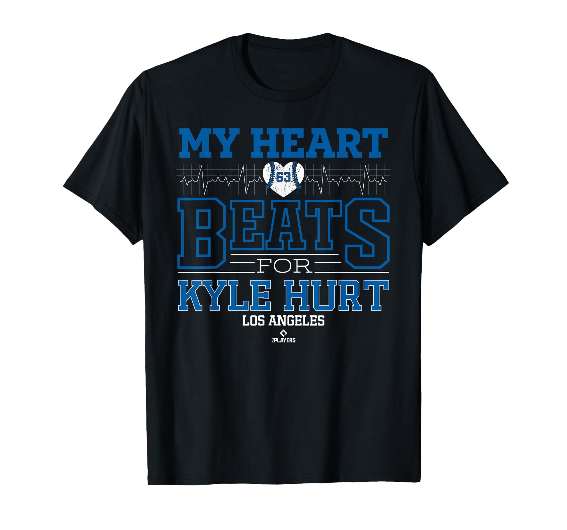 My Heart Beats Kyle Hurt Los Angeles T-Shirt - Minimalist Print Unisex - T-Shirt, Sweatshirt, Hoodie