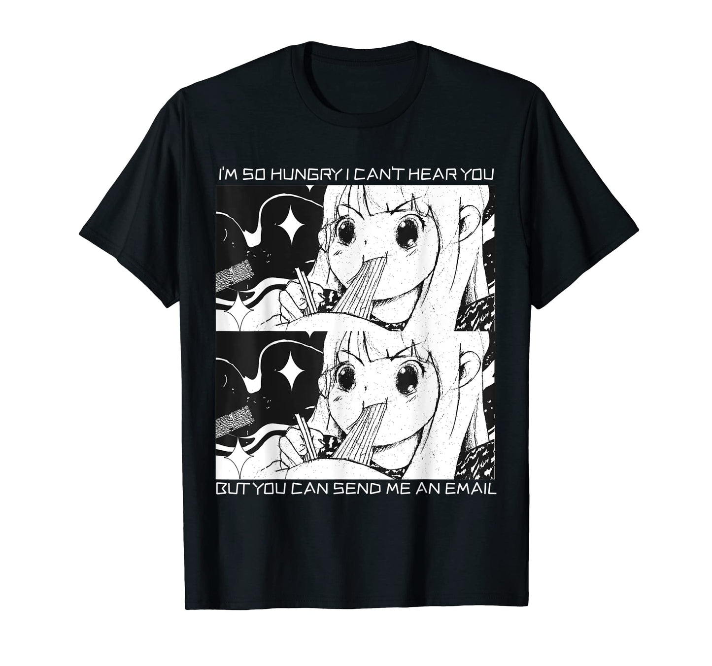 Funny Kawaii Japanese Anime Ramen Y2K T-Shirt - Unique Graphic for Adults - T-Shirt, Sweatshirt, Hoodie