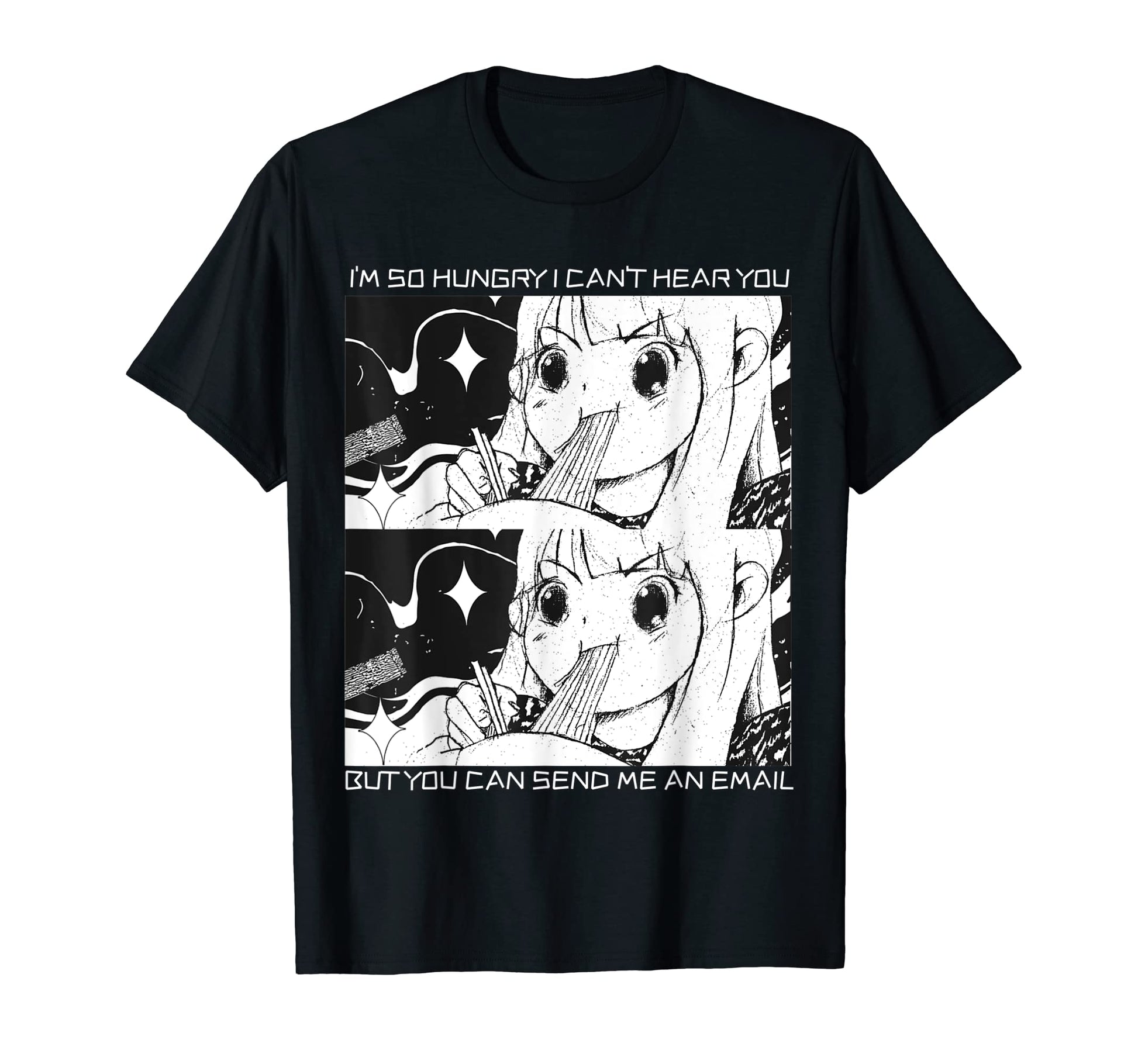 Funny Kawaii Japanese Anime Ramen Y2K T-Shirt - Unique Graphic for Adults - T-Shirt, Sweatshirt, Hoodie