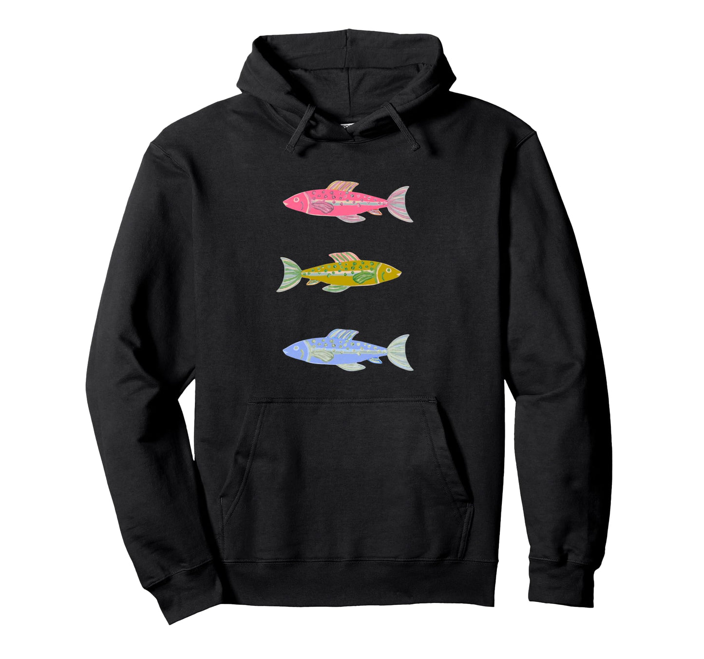 Summer Fish Y2K Sardine Greece Aesthetic Hoodie - Graphic Print Men Women - T-Shirt, Sweatshirt, Hoodie