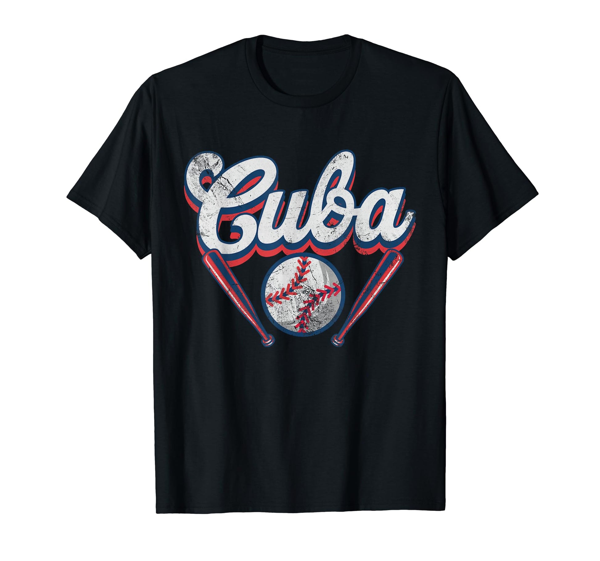Cuba Baseball Player Cuban Baseball T-Shirt - Aesthetic Graphic Men Women - T-Shirt, Sweatshirt, Hoodie