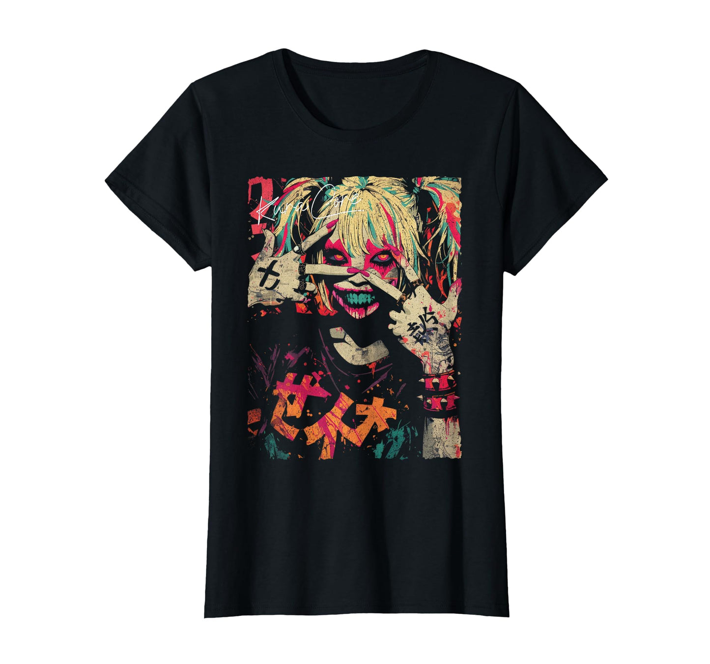 Japanese Streetwear Cyberpunk Y2K Techwear T-Shirt - Trendy Graphic Unisex - T-Shirt, Sweatshirt, Hoodie