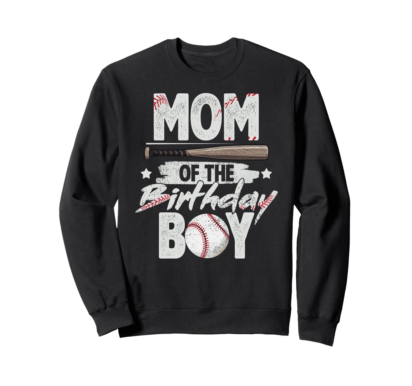 Mom Birthday Matching Baseball Sweatshirt - Minimalist Print Unisex - T-Shirt, Sweatshirt, Hoodie