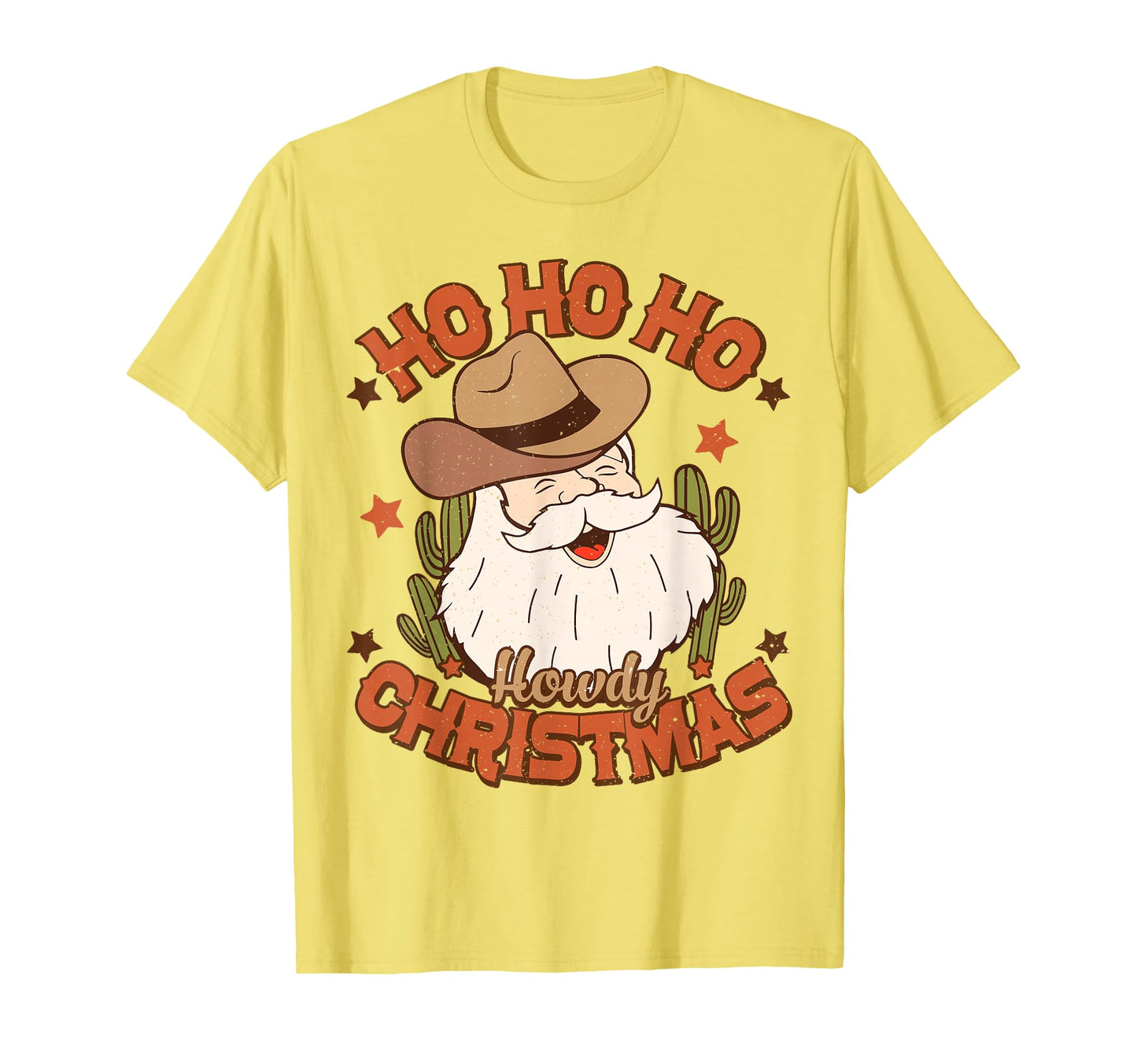 Howdy Santa Ho Ho Howdy Rodeo T-Shirt - Casual Everyday Wear Men Women - T-Shirt, Sweatshirt, Hoodie