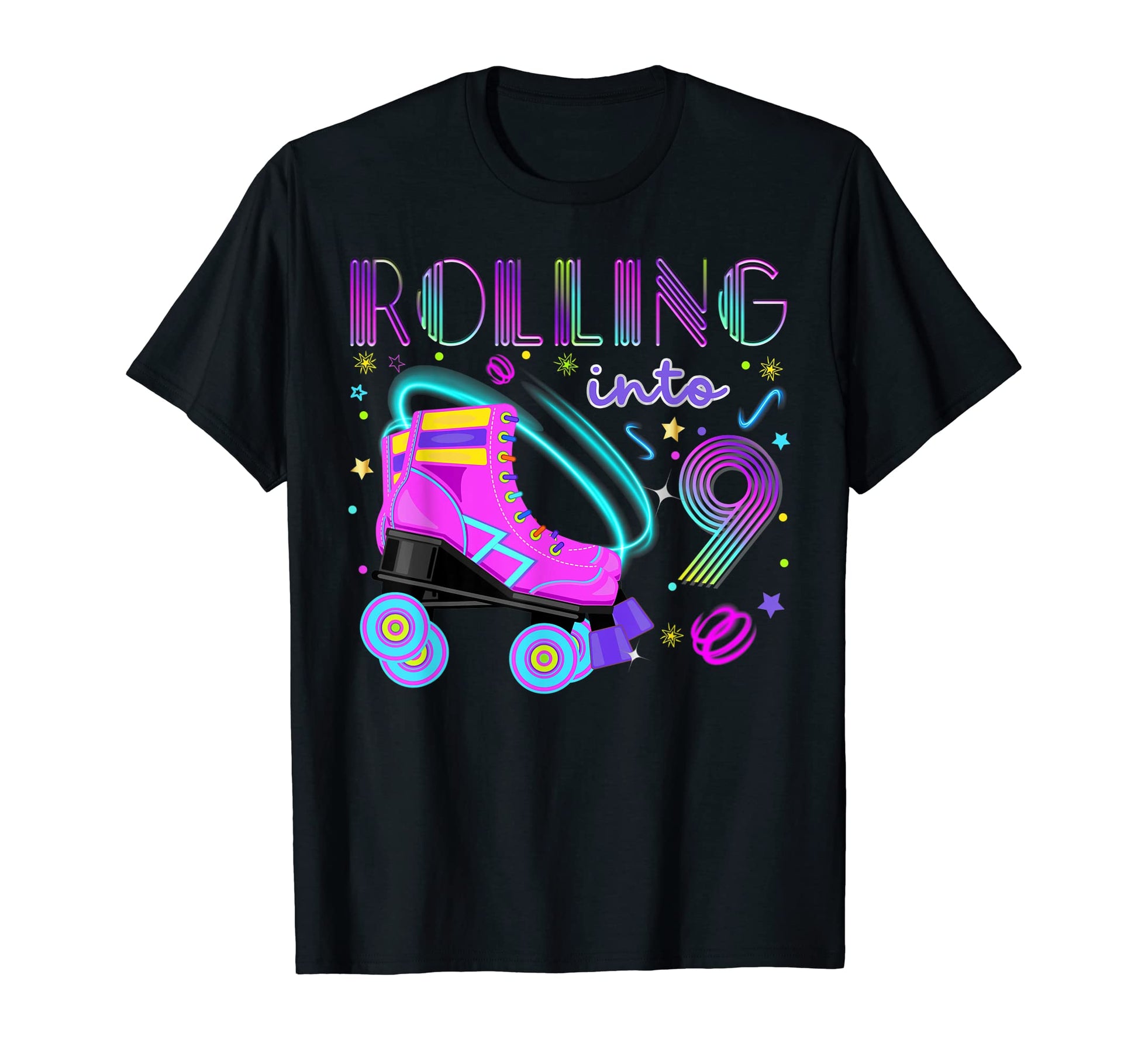 Roller Skating Party 80S 90S Birthday 5Th Hoodie - Streetwear Style Unisex - T-Shirt, Sweatshirt, Hoodie