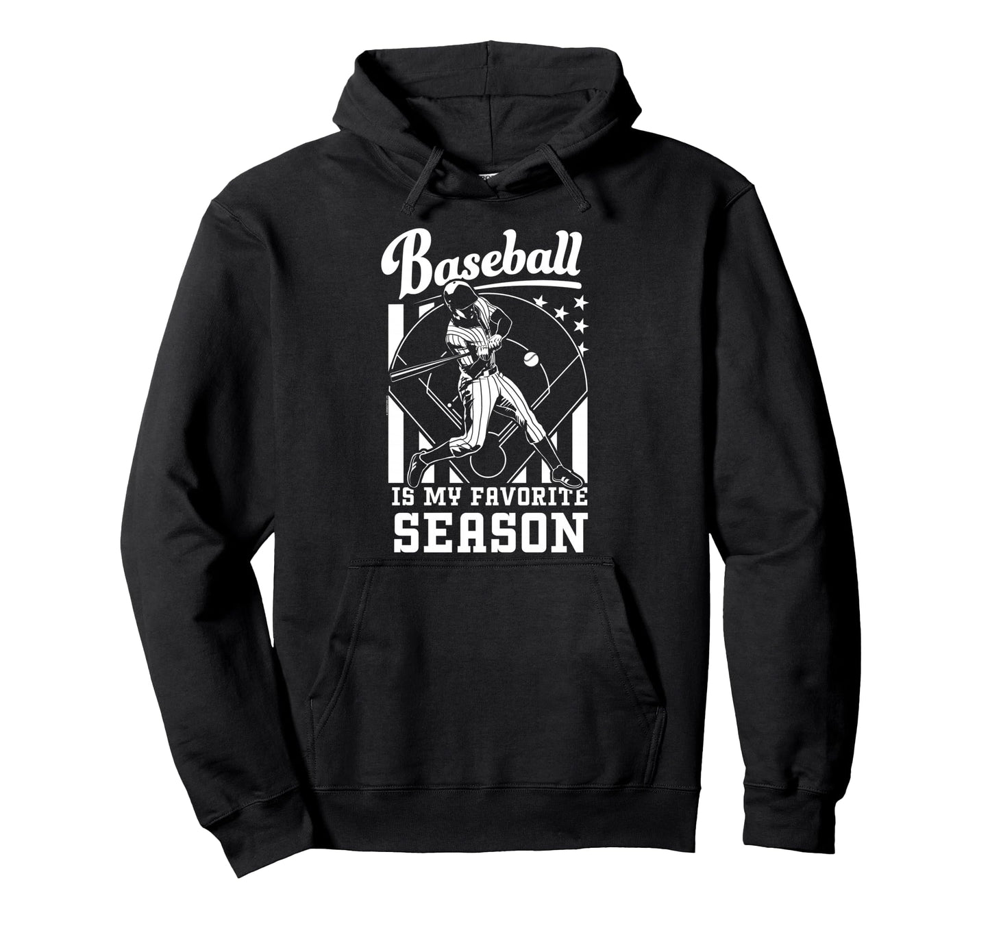 Baseball Is My Favourite Season Hoodie - Streetwear Style Men Women - T-Shirt, Sweatshirt, Hoodie