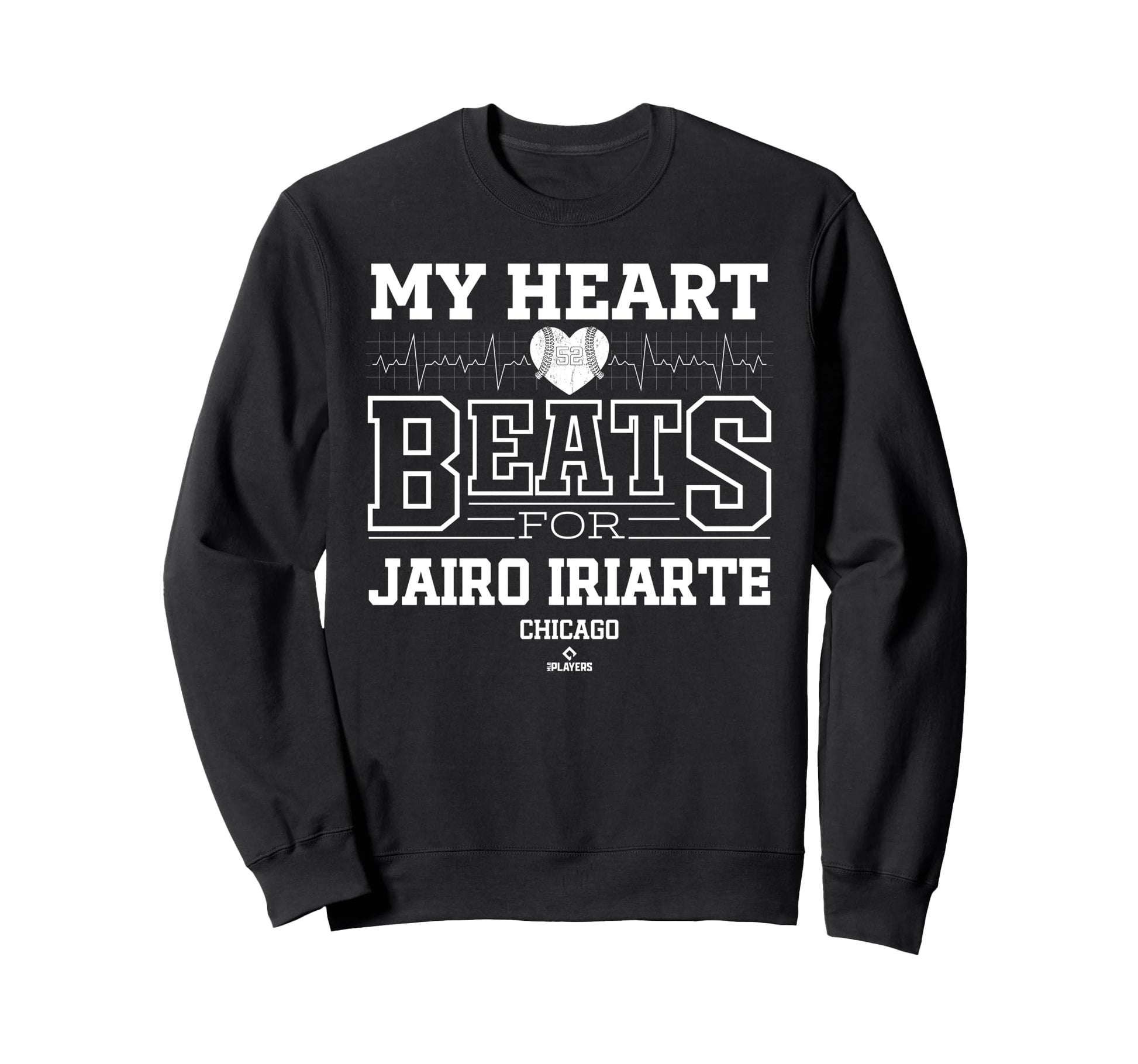 My Heart Beats Jairo Iriarte Chicago Sweatshirt - Custom Art Print Unisex - T-Shirt, Sweatshirt, Hoodie