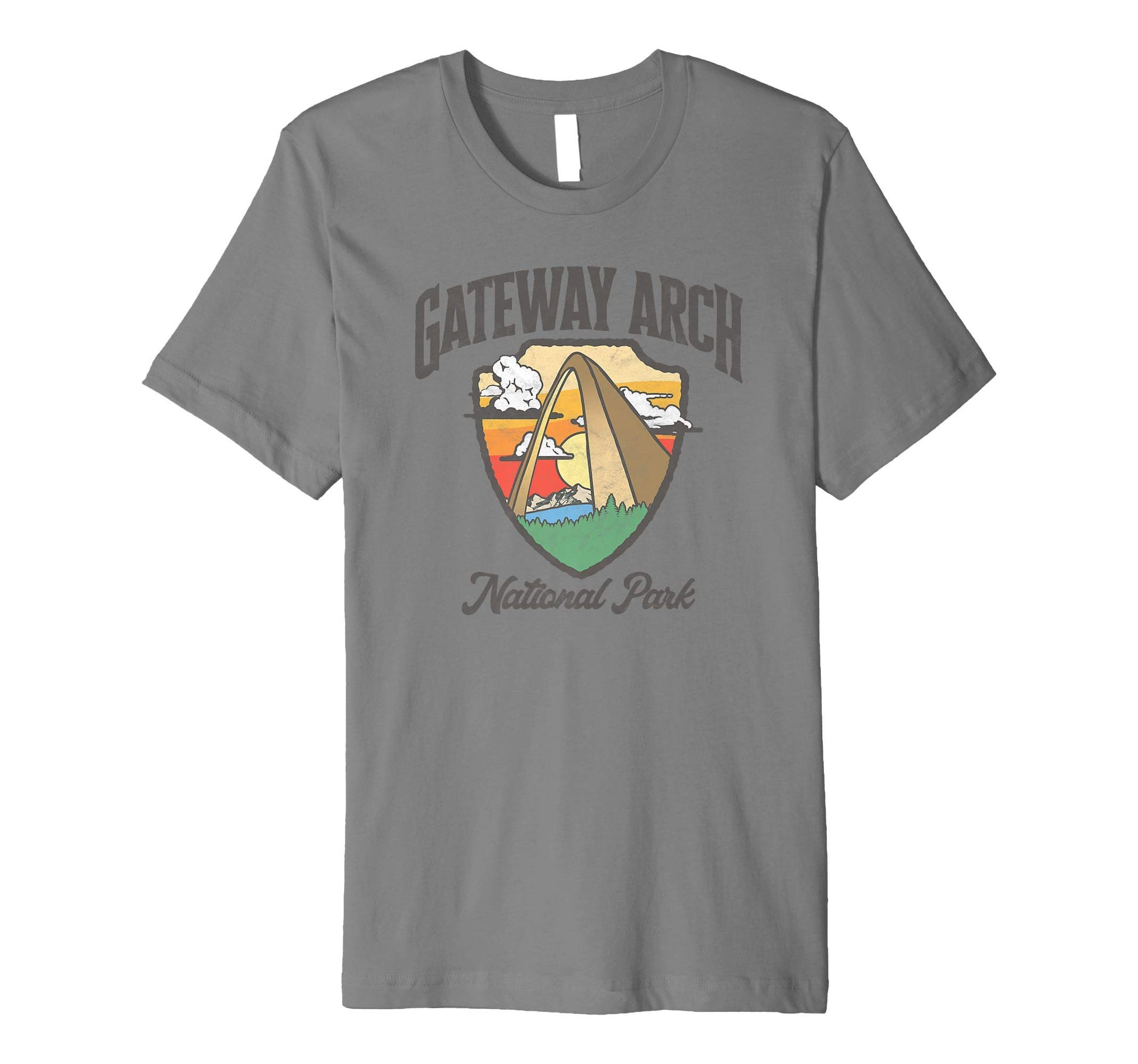 Gateway Arch National Park T-Shirt - Minimalist Print Unisex - T-Shirt, Sweatshirt, Hoodie