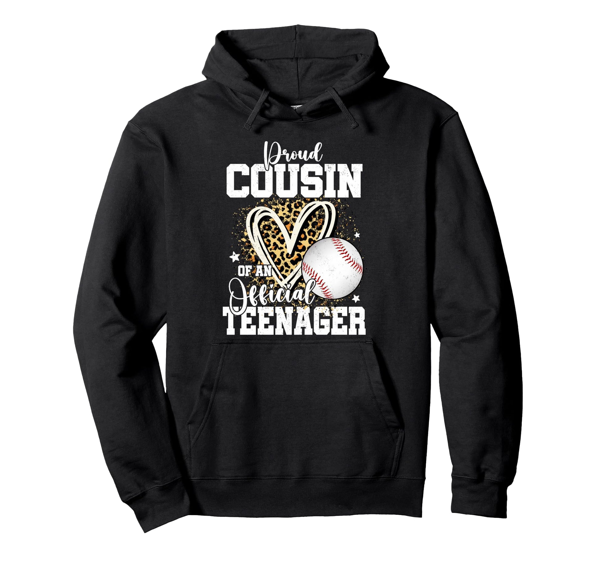 Proud Cousin Teenager 13Th Birthday Hoodie - Novelty Apparel Men Women - T-Shirt, Sweatshirt, Hoodie