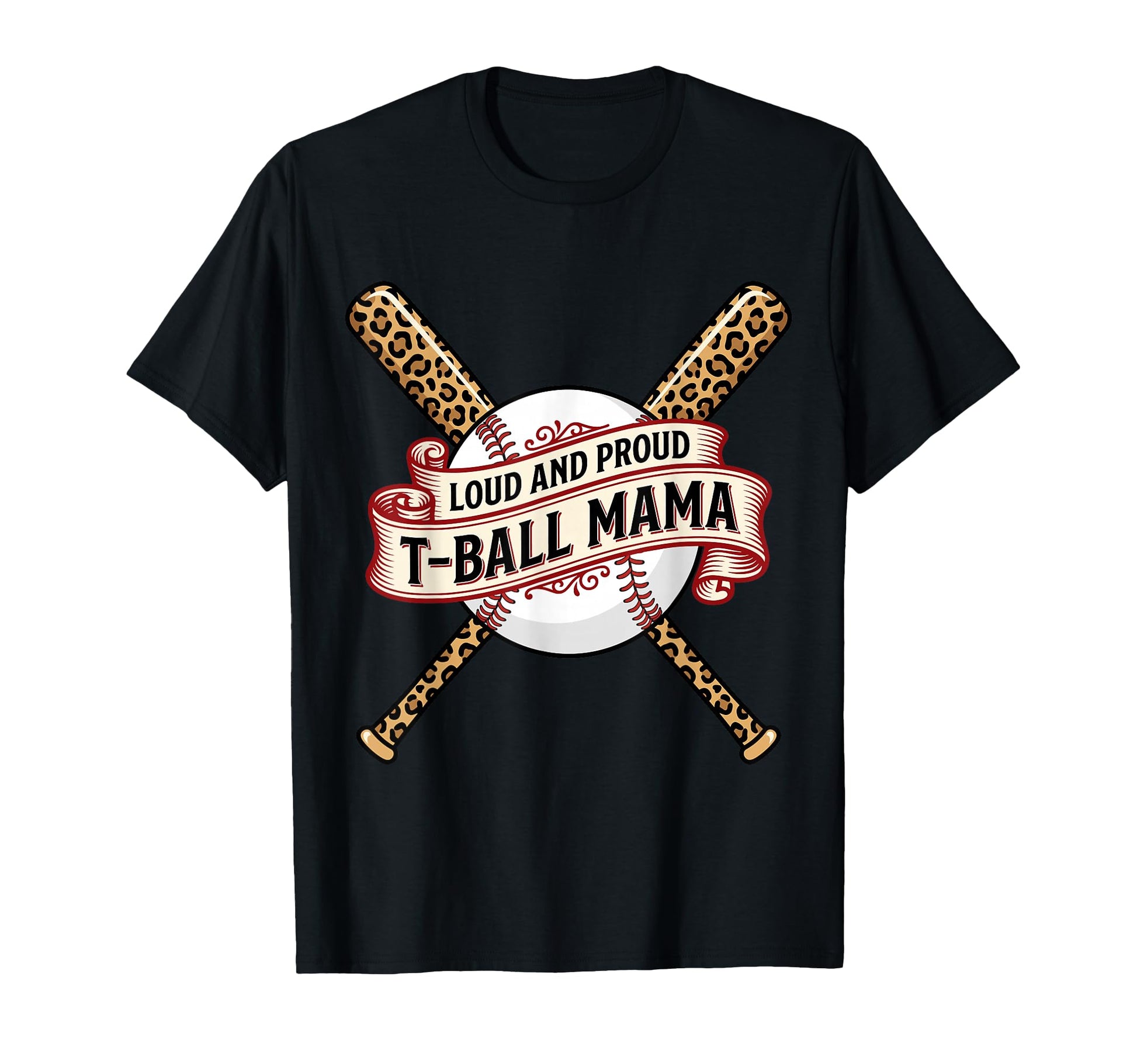 Ball Mama Loud Proud Baseball T-Shirt - Casual Everyday Wear for Adults - T-Shirt, Sweatshirt, Hoodie