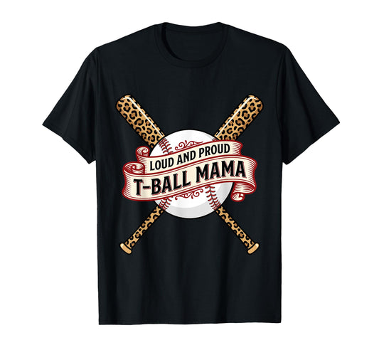 Ball Mama Loud Proud Baseball T-Shirt - Casual Everyday Wear for Adults - T-Shirt, Sweatshirt, Hoodie
