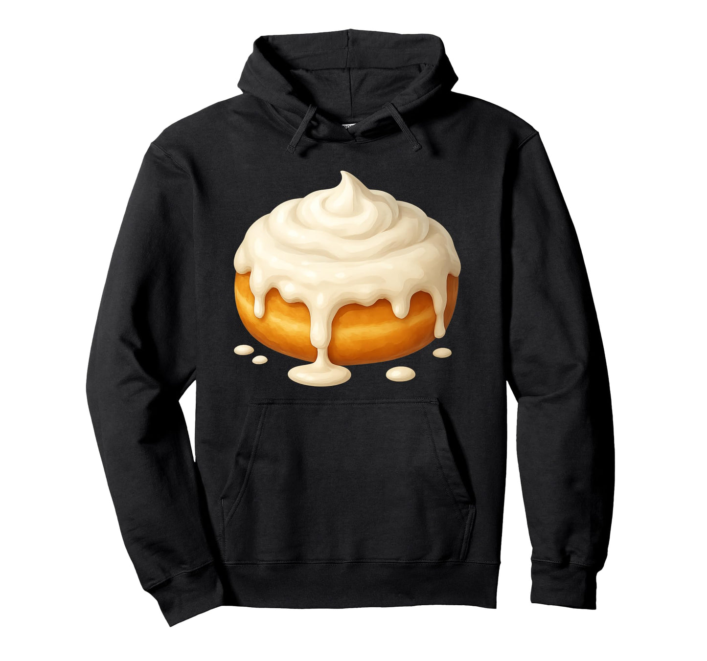 Y2K Cinnamon Roll Kawaii Sweet Hoodie - Casual Everyday Wear for Adults - T-Shirt, Sweatshirt, Hoodie