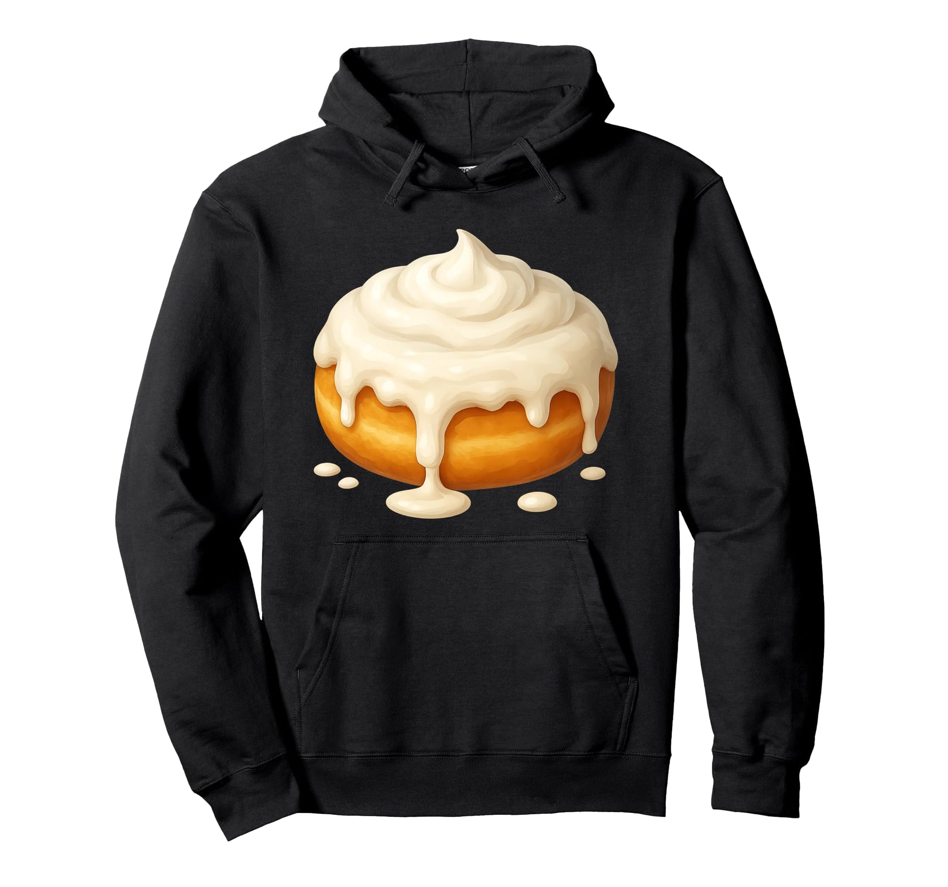 Y2K Cinnamon Roll Kawaii Sweet Hoodie - Casual Everyday Wear for Adults - T-Shirt, Sweatshirt, Hoodie