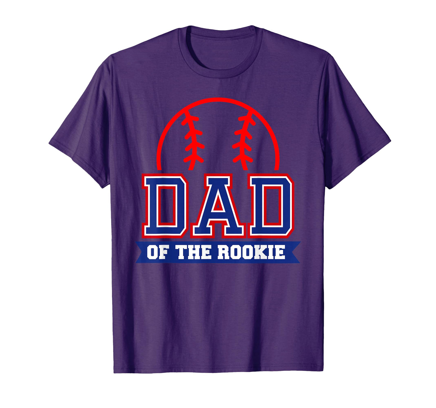 Dad Rookie 1St Birthday Baseball Theme T-Shirt - Aesthetic Graphic Unisex - T-Shirt, Sweatshirt, Hoodie