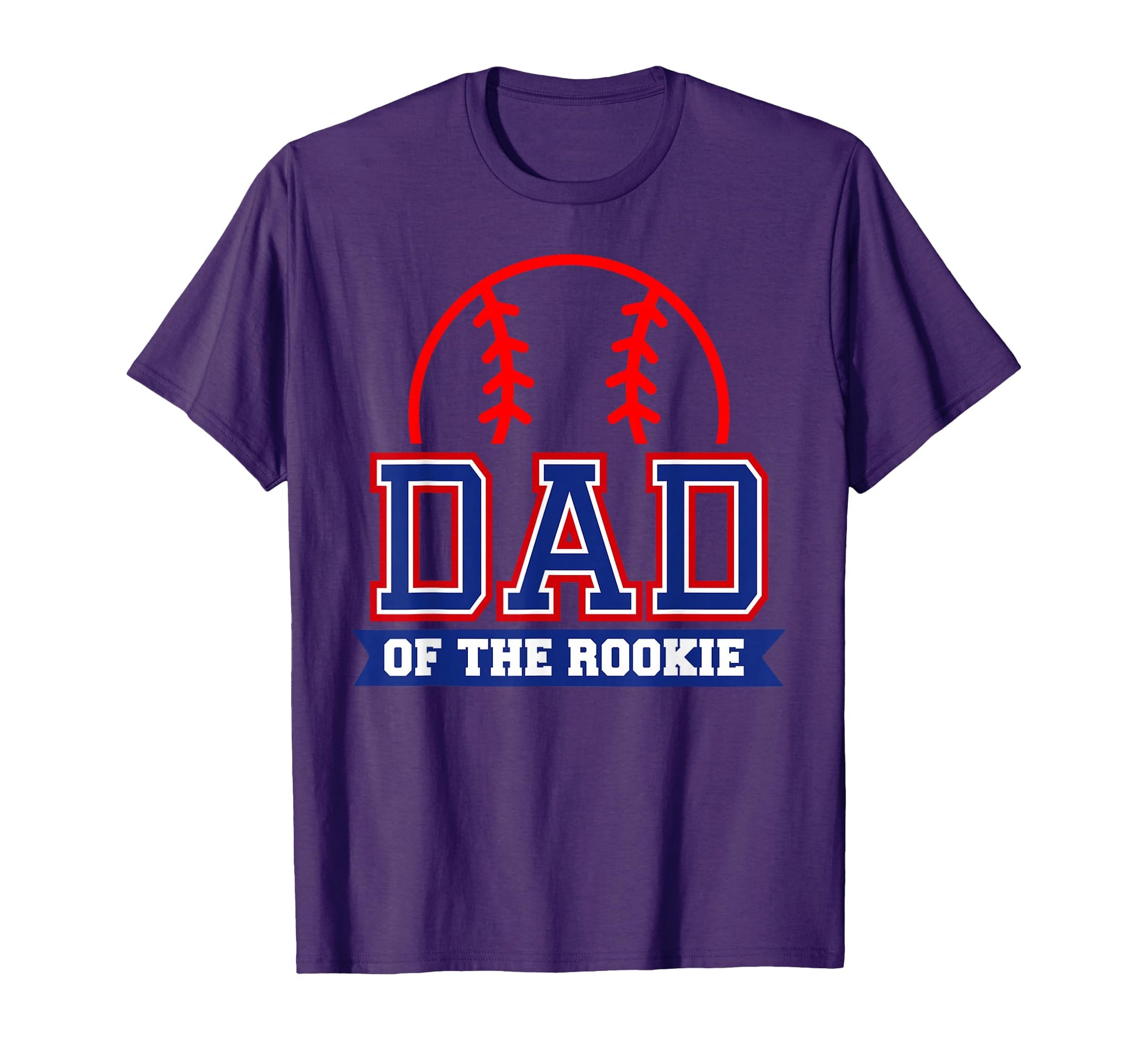 Dad Rookie 1St Birthday Baseball Theme T-Shirt - Aesthetic Graphic Unisex - T-Shirt, Sweatshirt, Hoodie