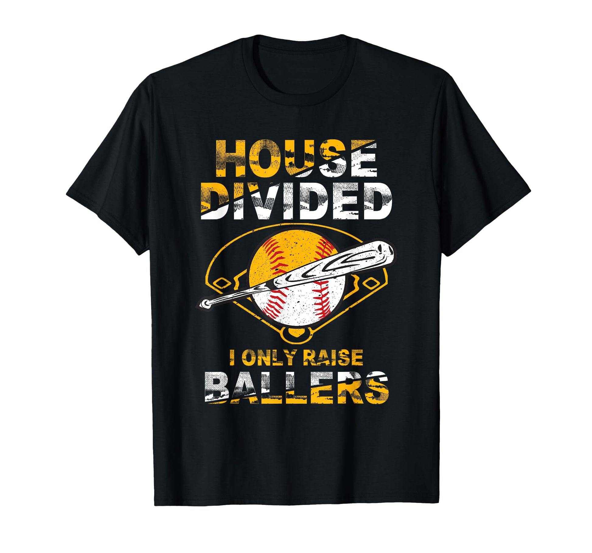 Funny House Divided I Only Raise T-Shirt - Custom Art Print Men Women - T-Shirt, Sweatshirt, Hoodie