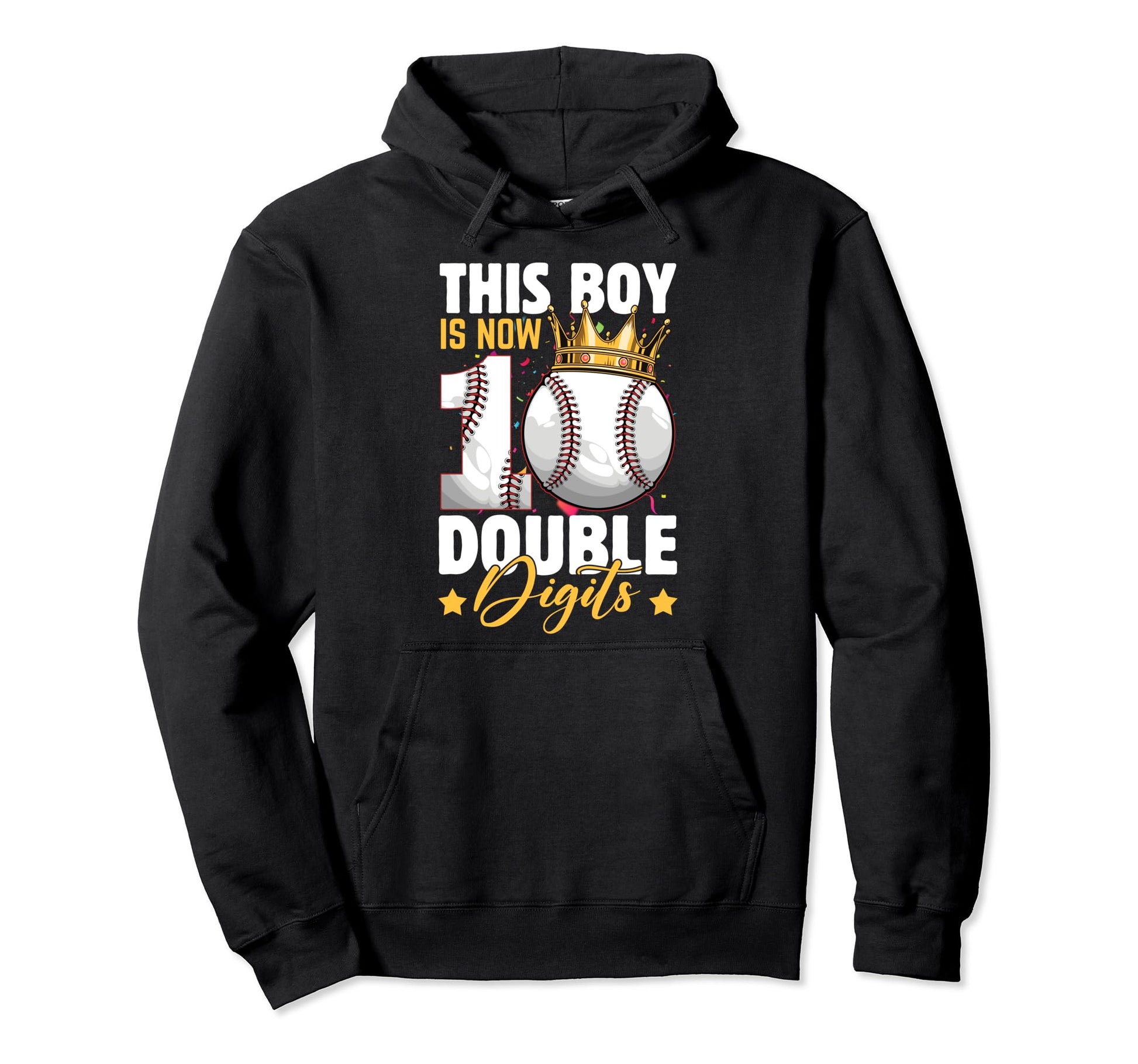 This Now 10 Double Digits Hoodie - Casual Everyday Wear for Adults - T-Shirt, Sweatshirt, Hoodie