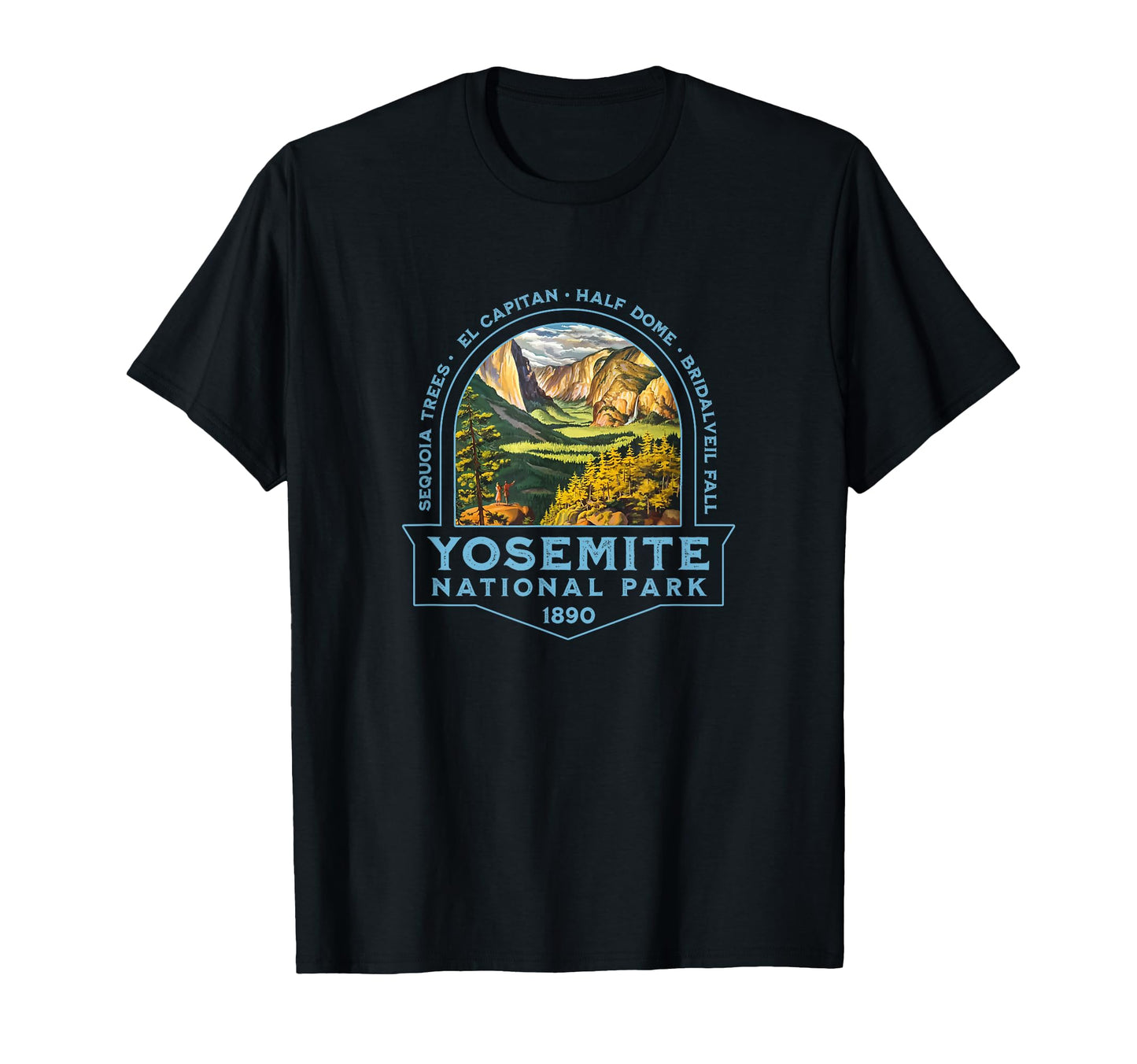 Yosemite National Park California T-Shirt - Aesthetic Graphic for Adults - T-Shirt, Sweatshirt, Hoodie