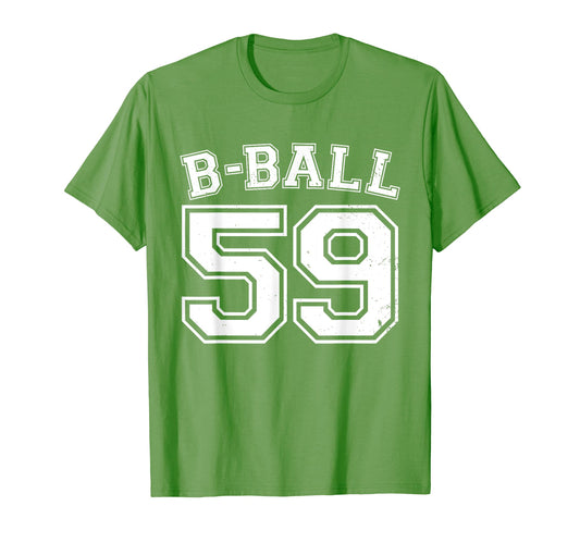 B Ball Basketball Player Number 59 Training T-Shirt - Graphic Print Unisex - T-Shirt, Sweatshirt, Hoodie
