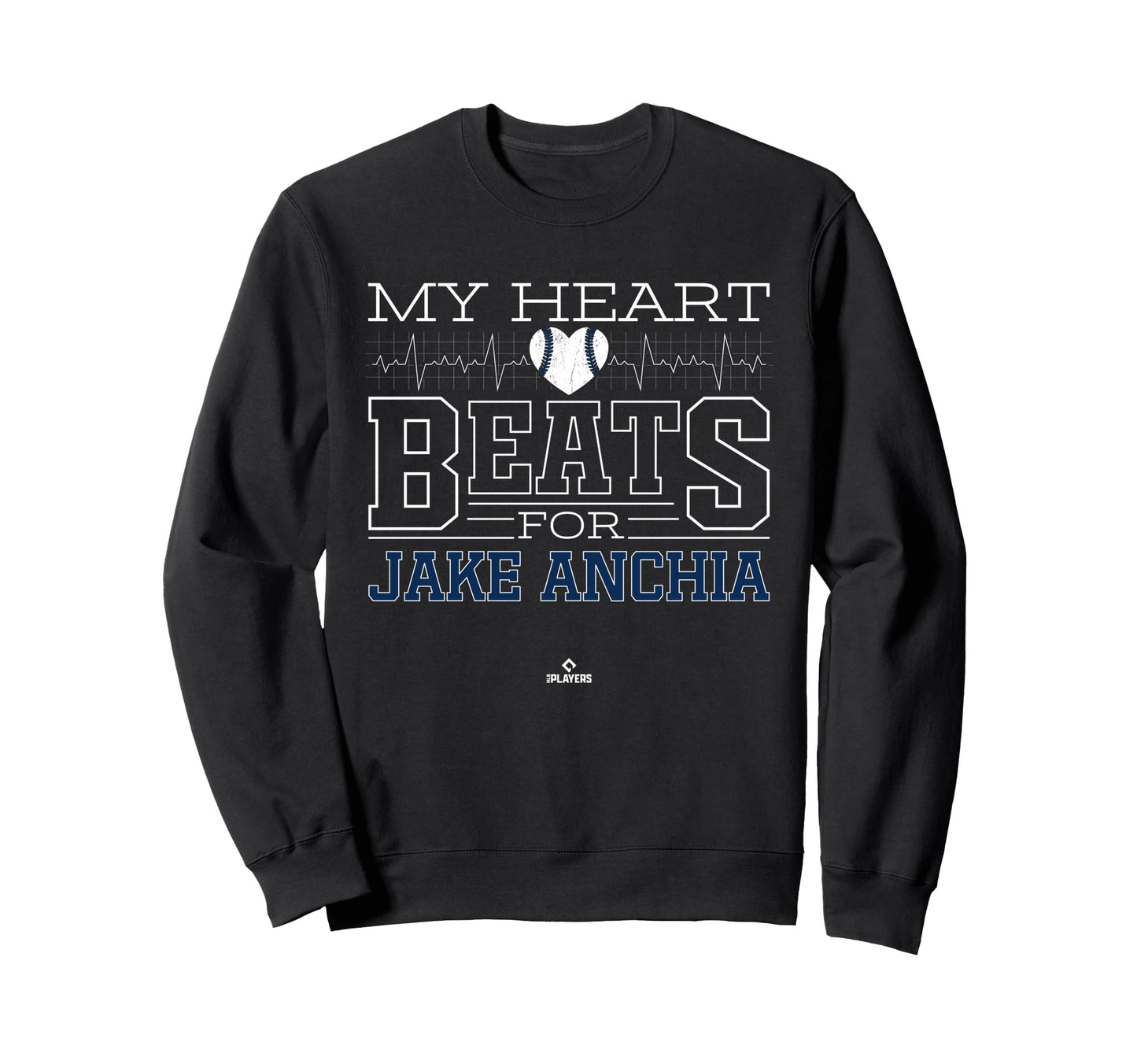 My Heart Beats Jake Anchia Prospect Sweatshirt - Trendy Graphic Unisex - T-Shirt, Sweatshirt, Hoodie