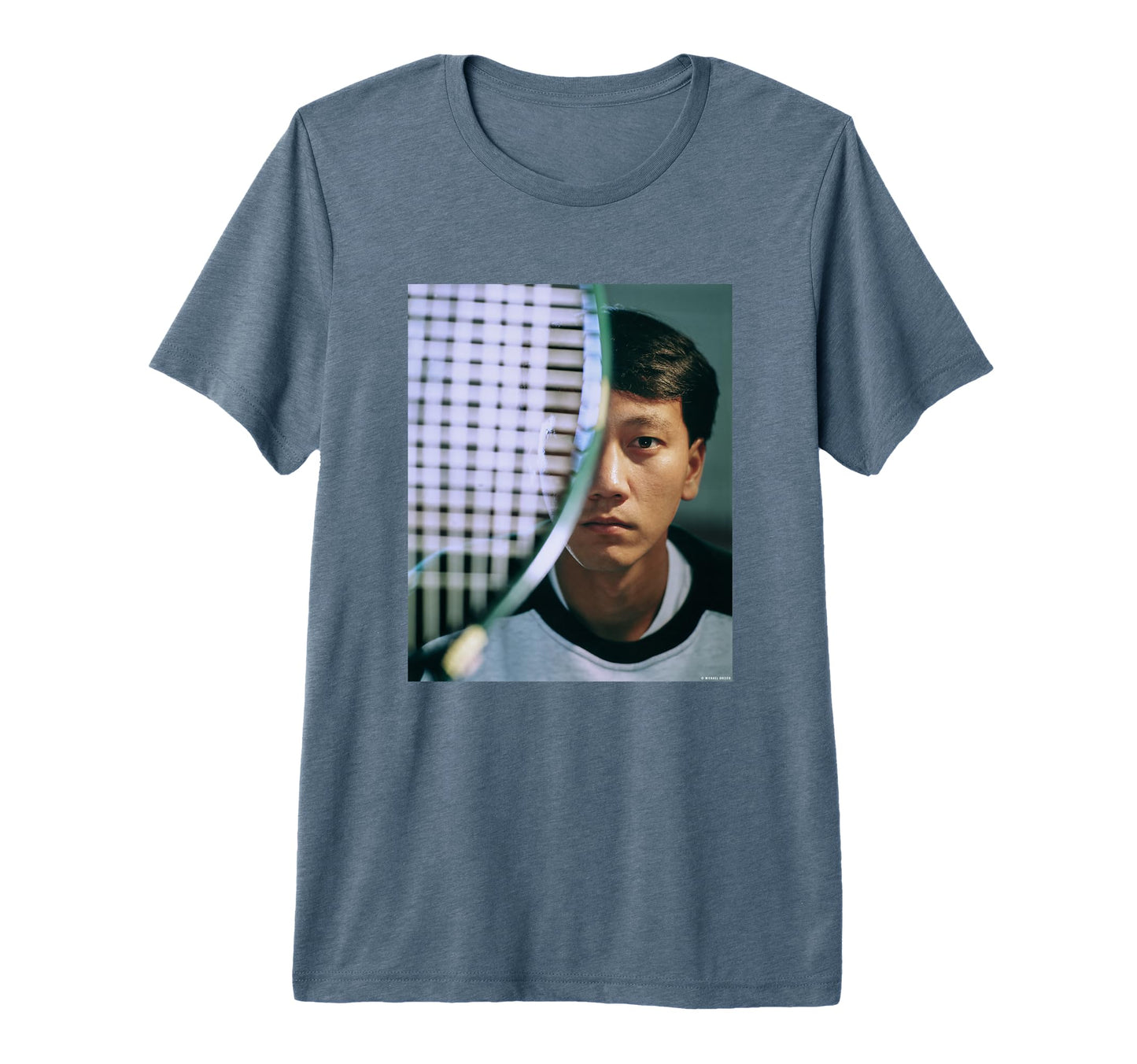 Michael Chang Tennis Grand Slam T-Shirt - Minimalist Print for Adults - T-Shirt, Sweatshirt, Hoodie