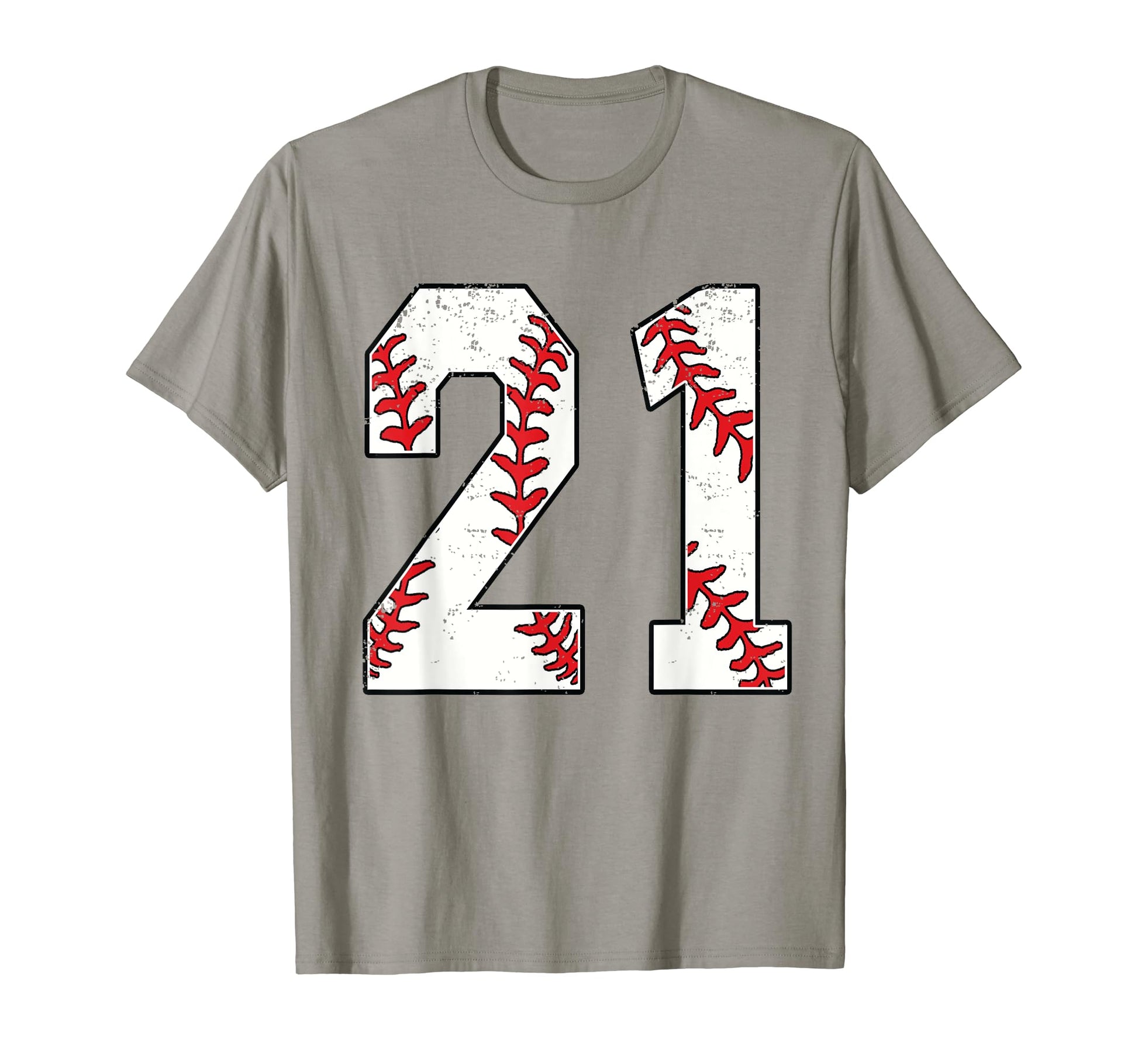 Number 21 Baseball 21 Jersey Number T-Shirt - Unique Graphic Unisex - T-Shirt, Sweatshirt, Hoodie
