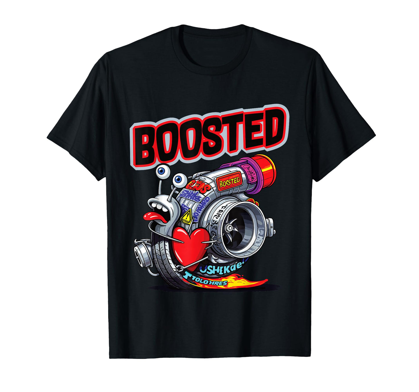 Turbocharger Snail Turbo Race Car T-Shirt - Casual Everyday Wear Men Women - T-Shirt, Sweatshirt, Hoodie